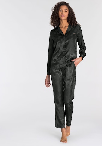 s.Oliver Bodywear Pyjama, (2 tlg., 1 Stück), aus gemustertem Satin kaufen