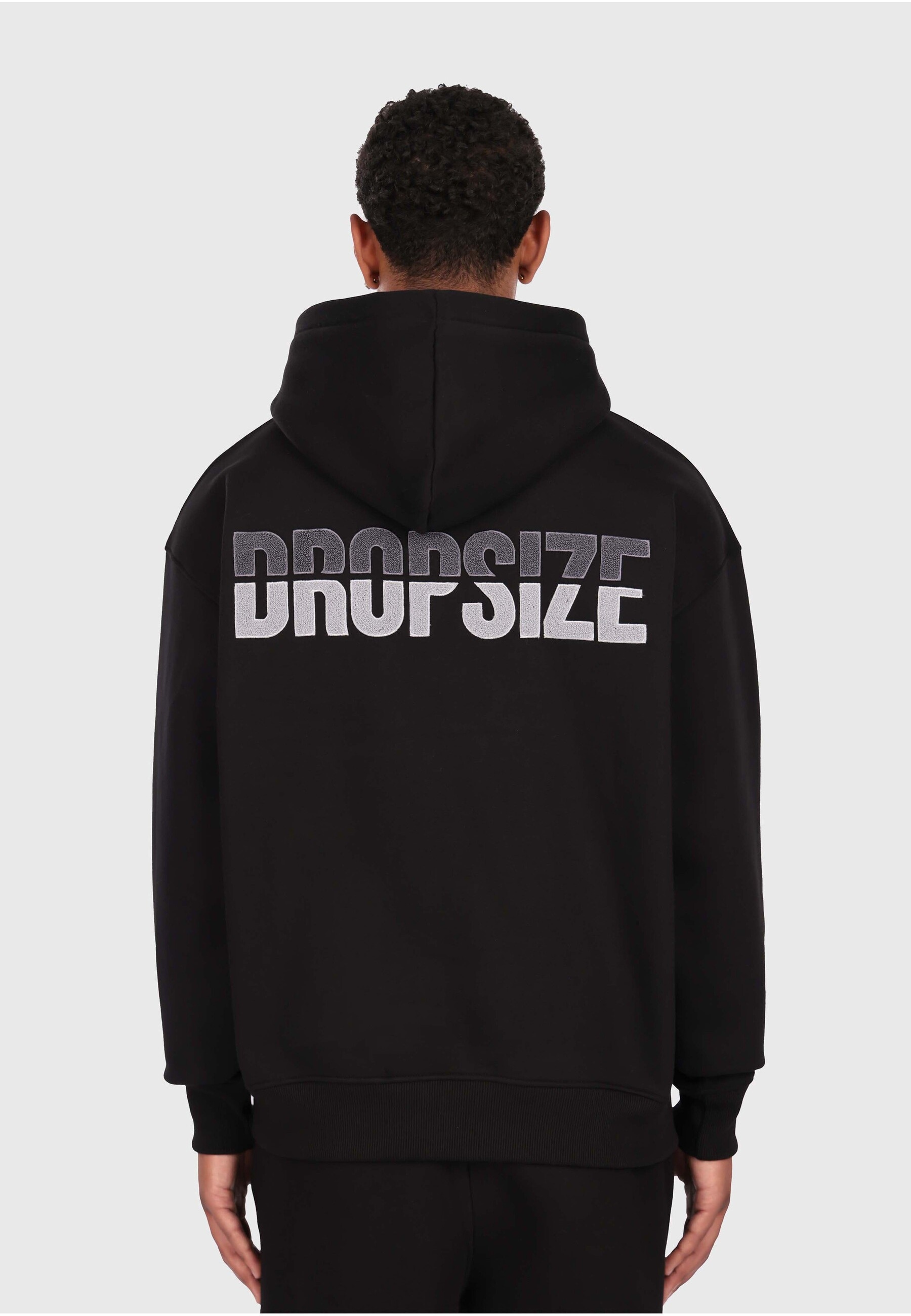 Dropsize Kapuzensweatshirt »Dropsize SPLIT FROTTEE EMBO HOODIE«, 1 Stk.
