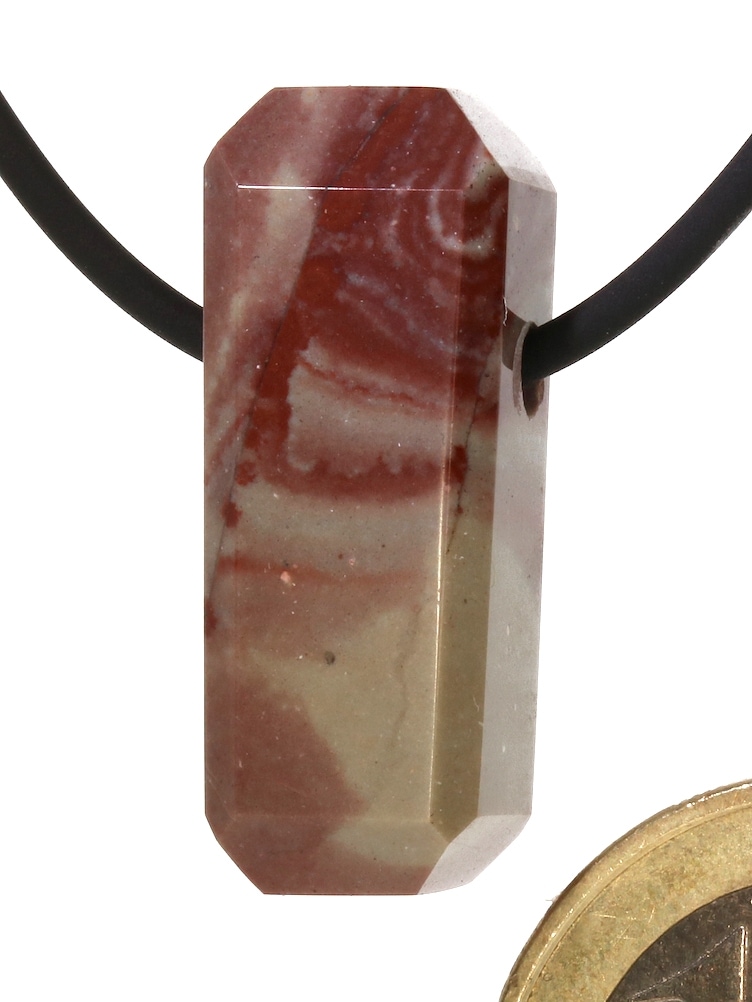 Adelia´s Kettenanhänger »Liesegang Stein Edelstein Anhänger«, Steinschmuck ist Naturschmuck