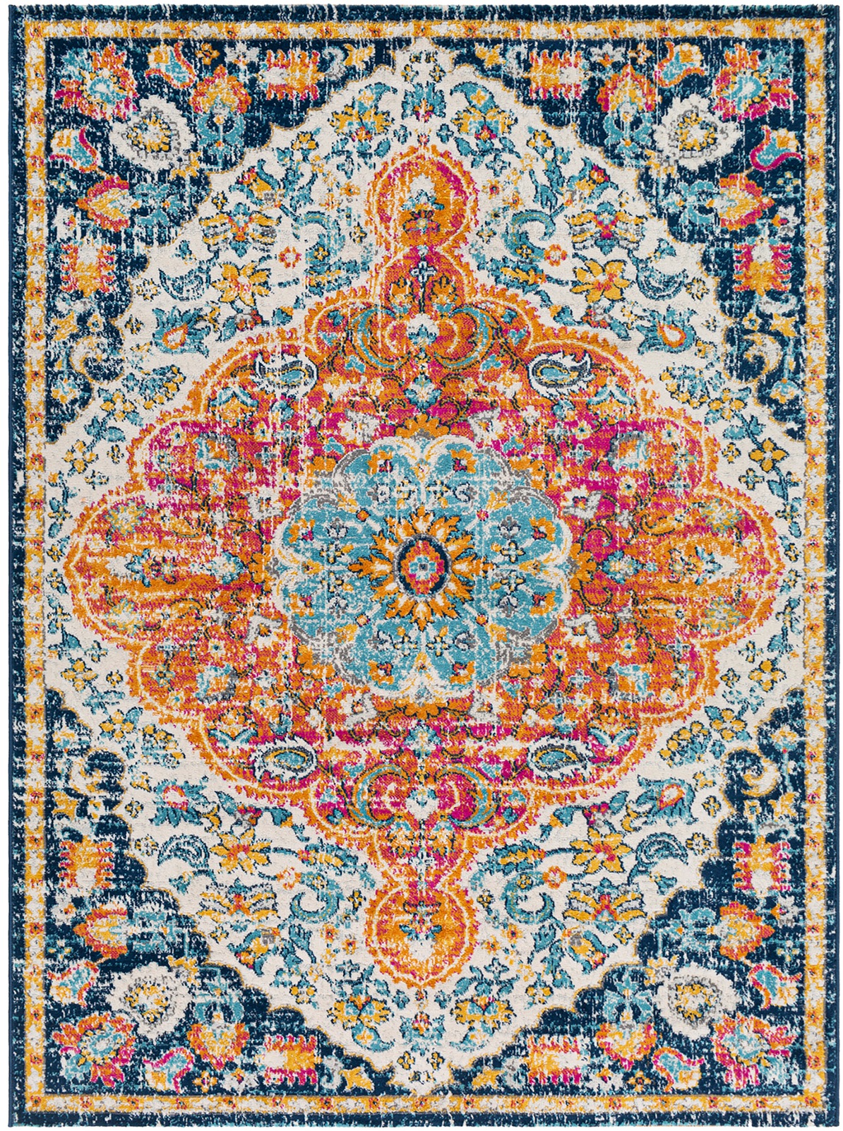 Livabliss Teppich "DUNDEE" rechteckig 10 mm Höhe Orient-Optik, Vintage Desi günstig online kaufen