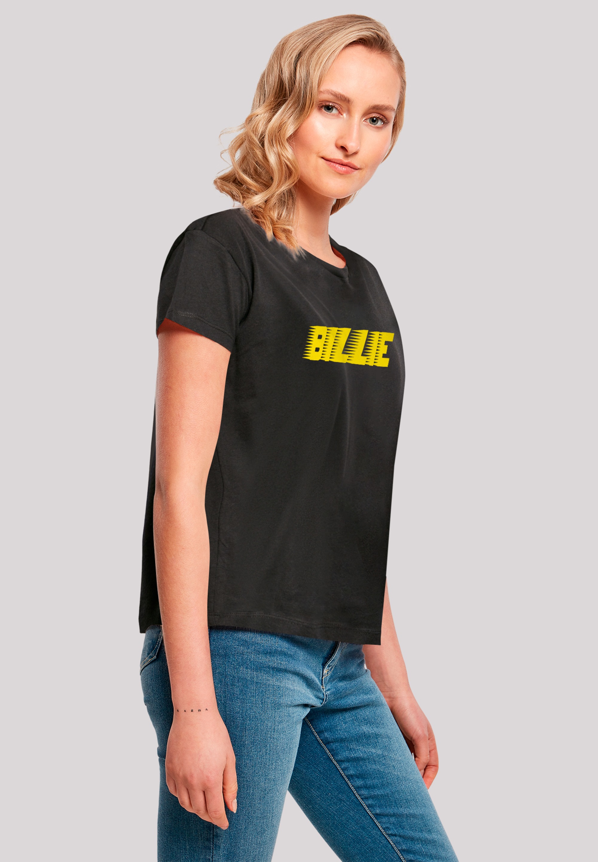 F4NT4STIC Print-Shirt »Billie Eilish Logo Print«, Premium Qualität
