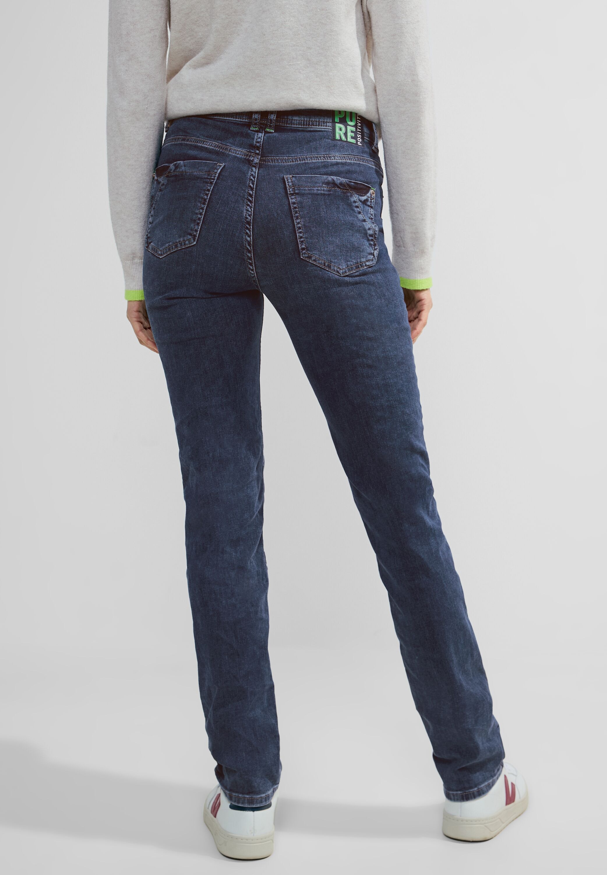 Cecil Slim-fit-Jeans, High Waist