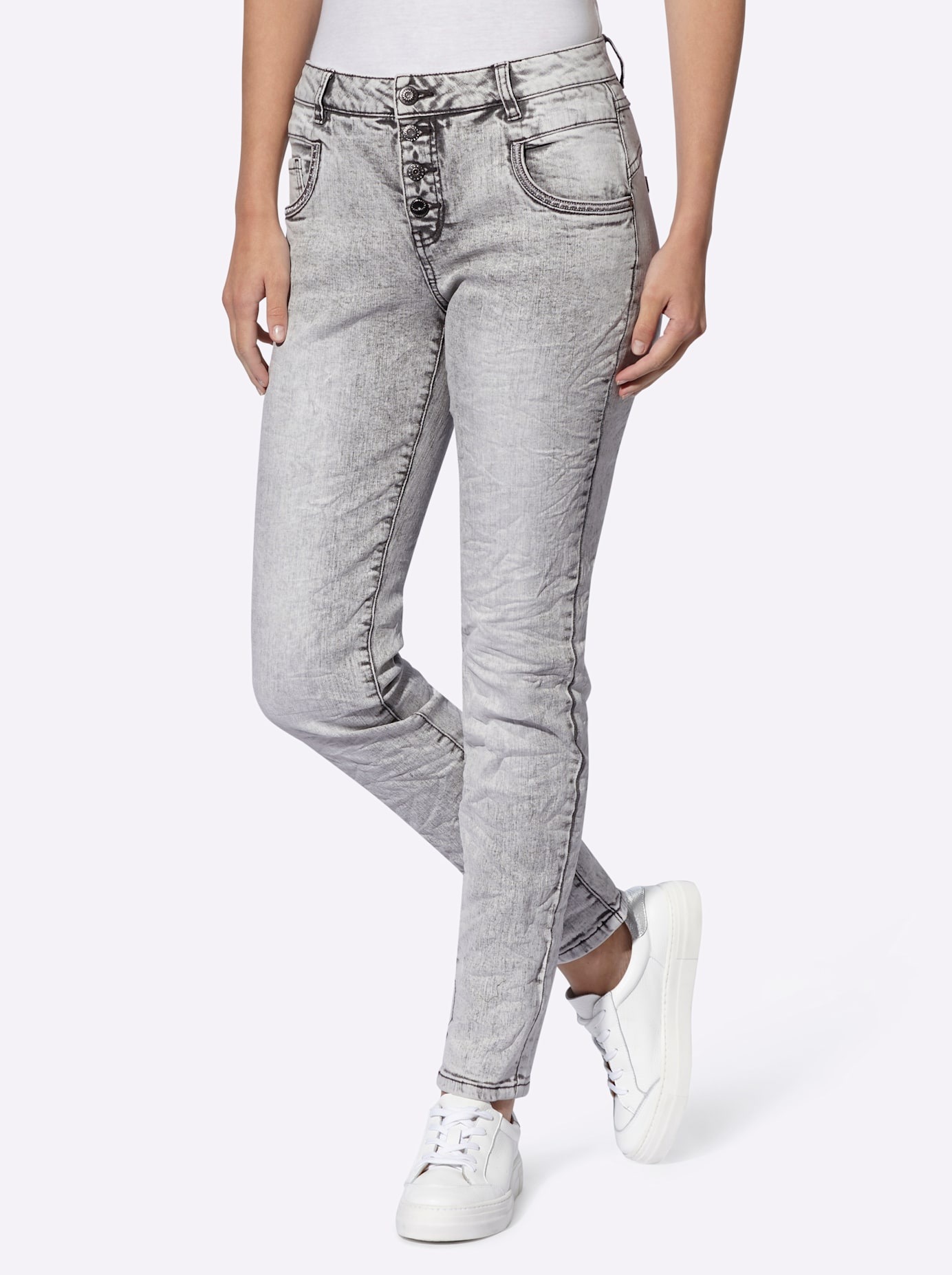 heine Bequeme Jeans 1 Stk. tlg. günstig online kaufen