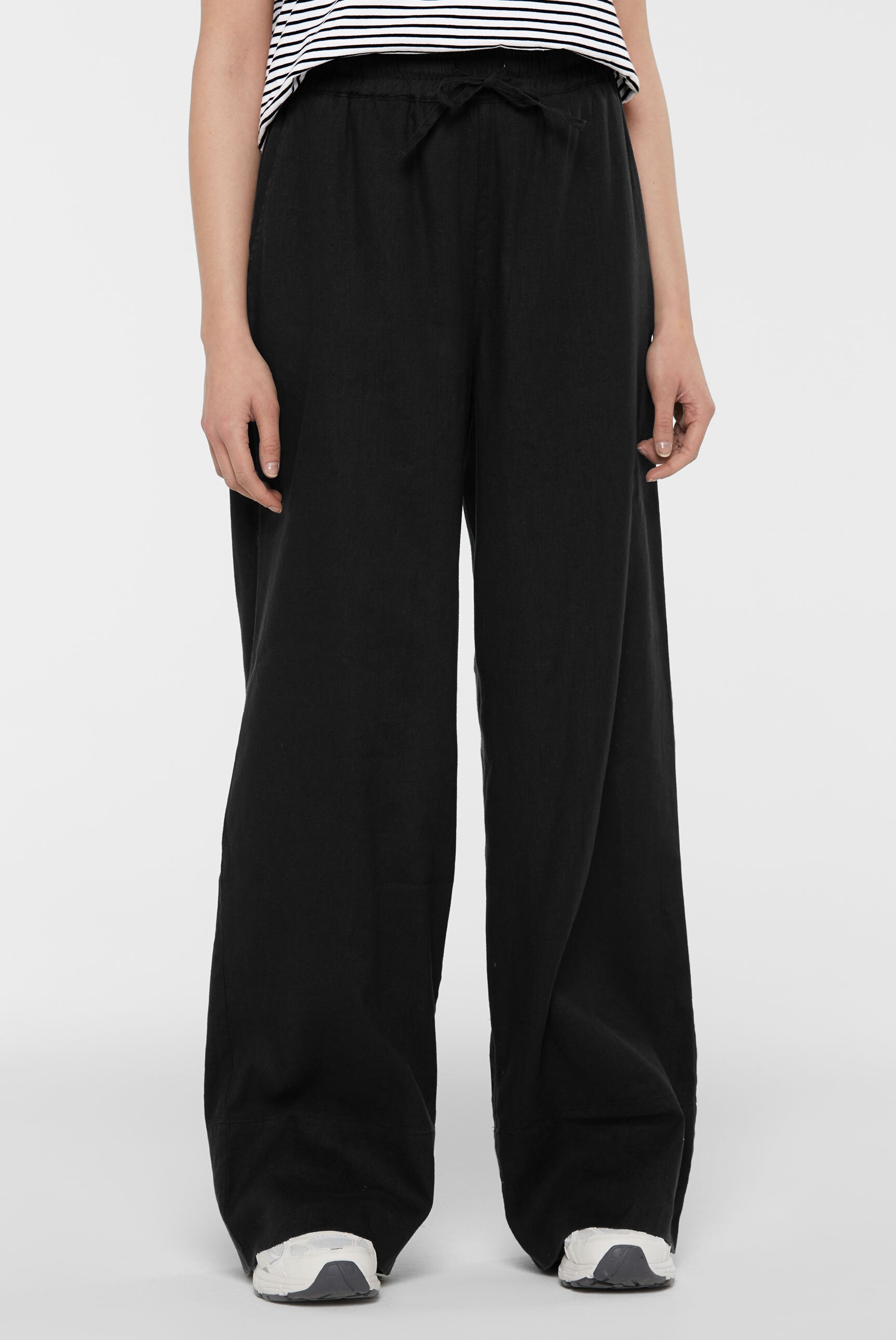 SENSES.THE LABEL Schlupfhose  mit Elastikbund und Kordel