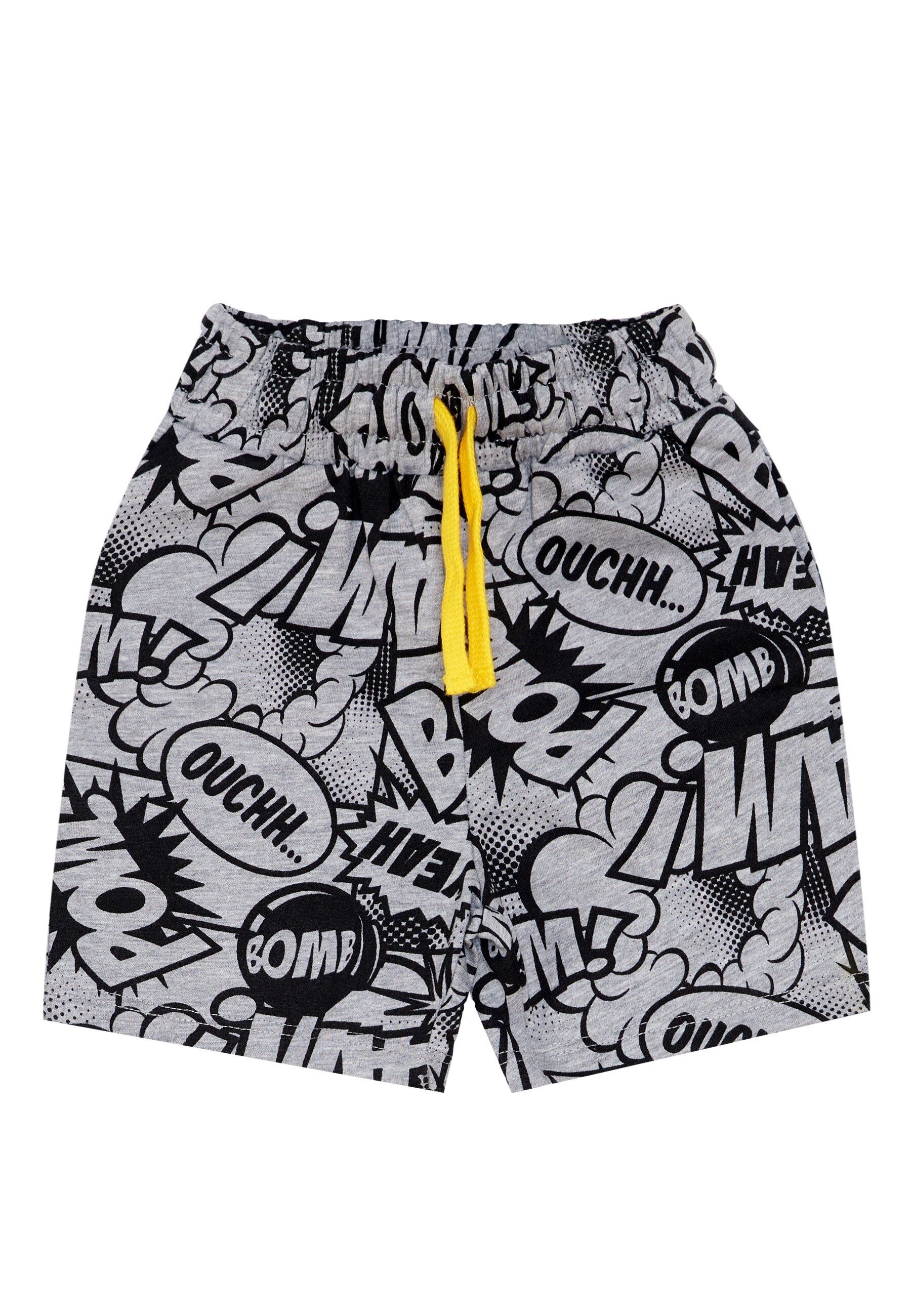 Denokids Hausanzug »Cartoon«, (2 tlg.), mit Cartoon-Figur-Print