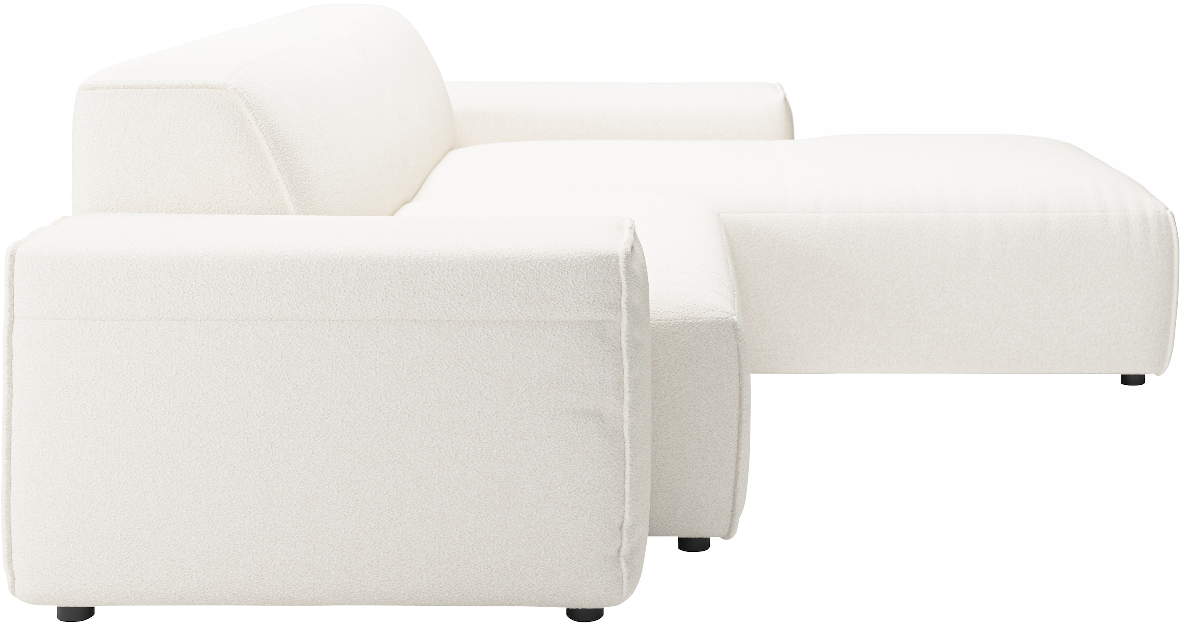 andas Ecksofa »Glimminge L-Form auch in Breitcord, Feincord + Easy care-Bezug,«, Breite 234, Zierkissen