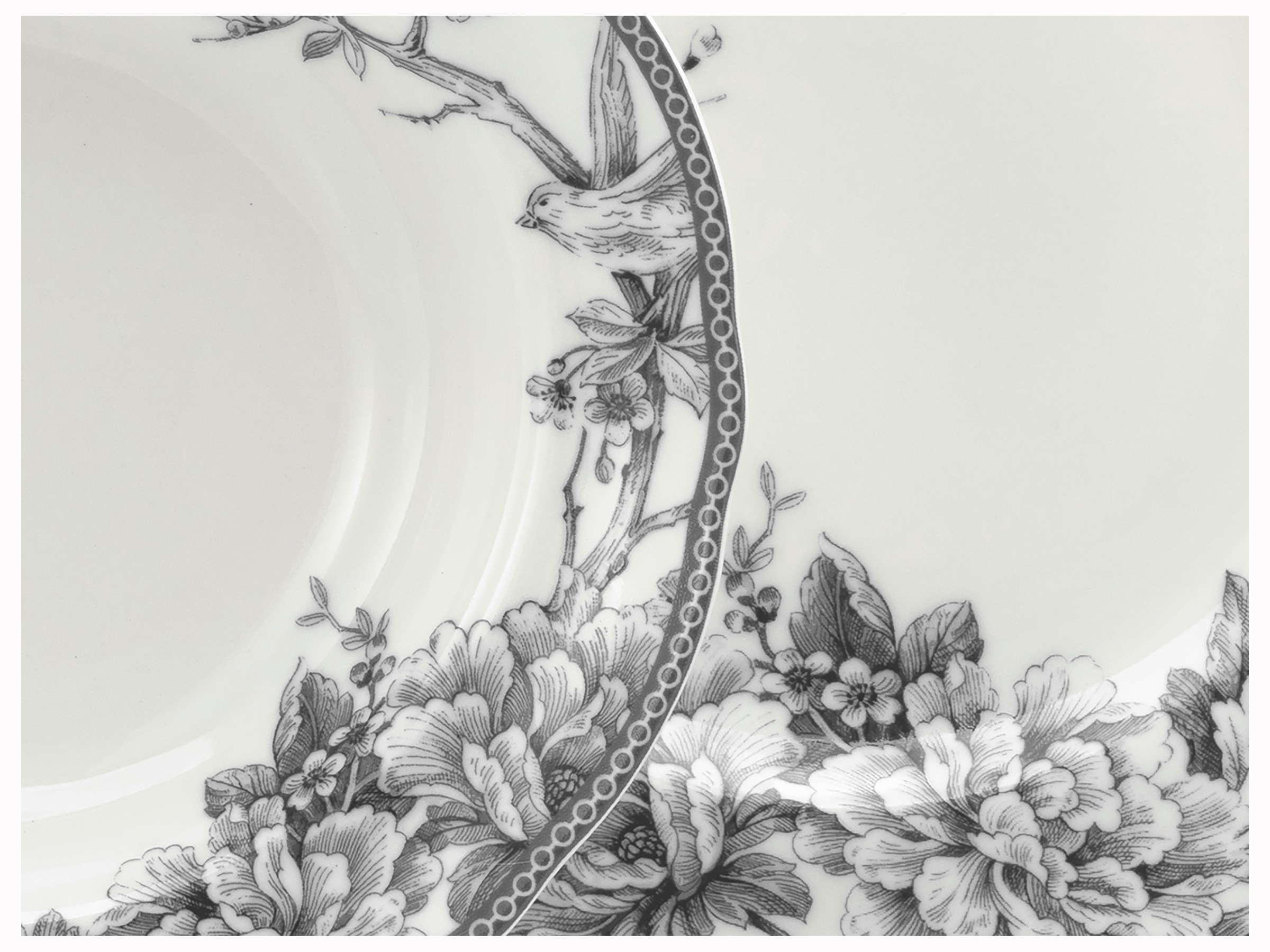 CreaTable Kaffeeservice »Adelaide, Service 12-tlg.« Nostalgischer Vintage Dekor, Elegante Form