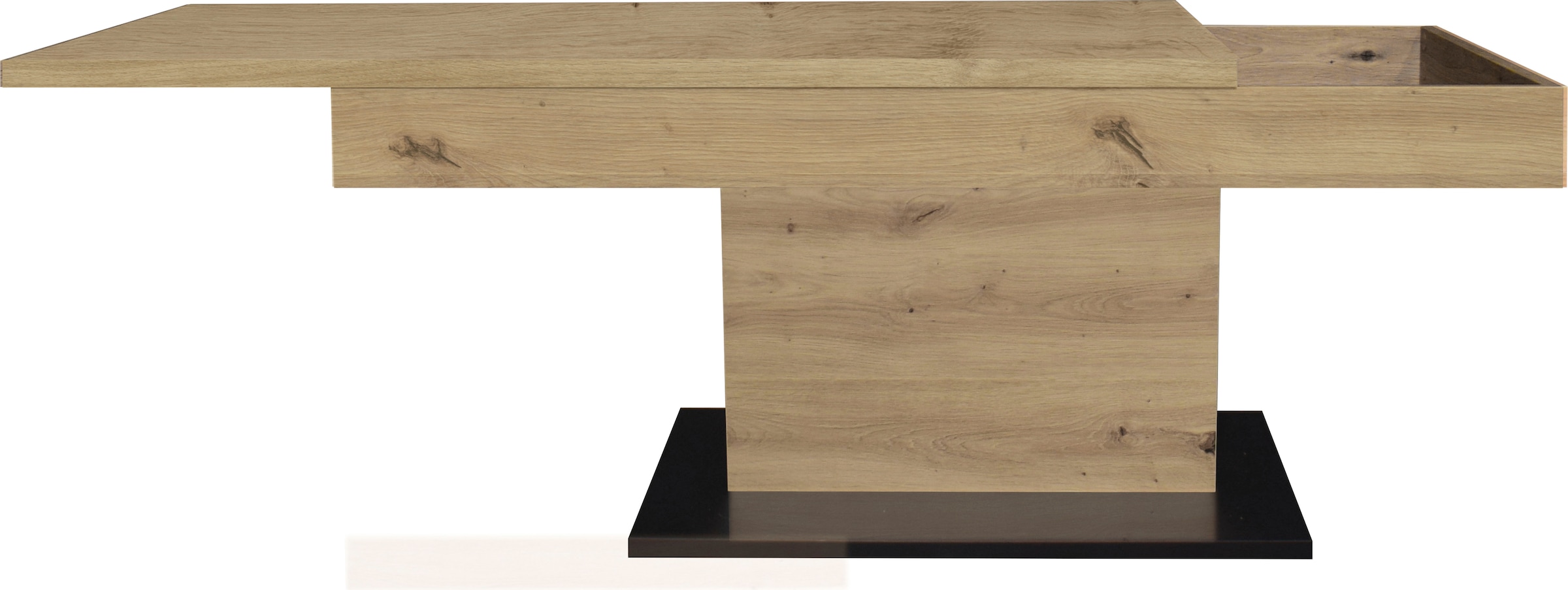 Mäusbacher Couchtisch »Lift Couchtisch«, höhenverstellbar 58-77cm,Tischplatte aufziehbar, Staufach, 110cm breit