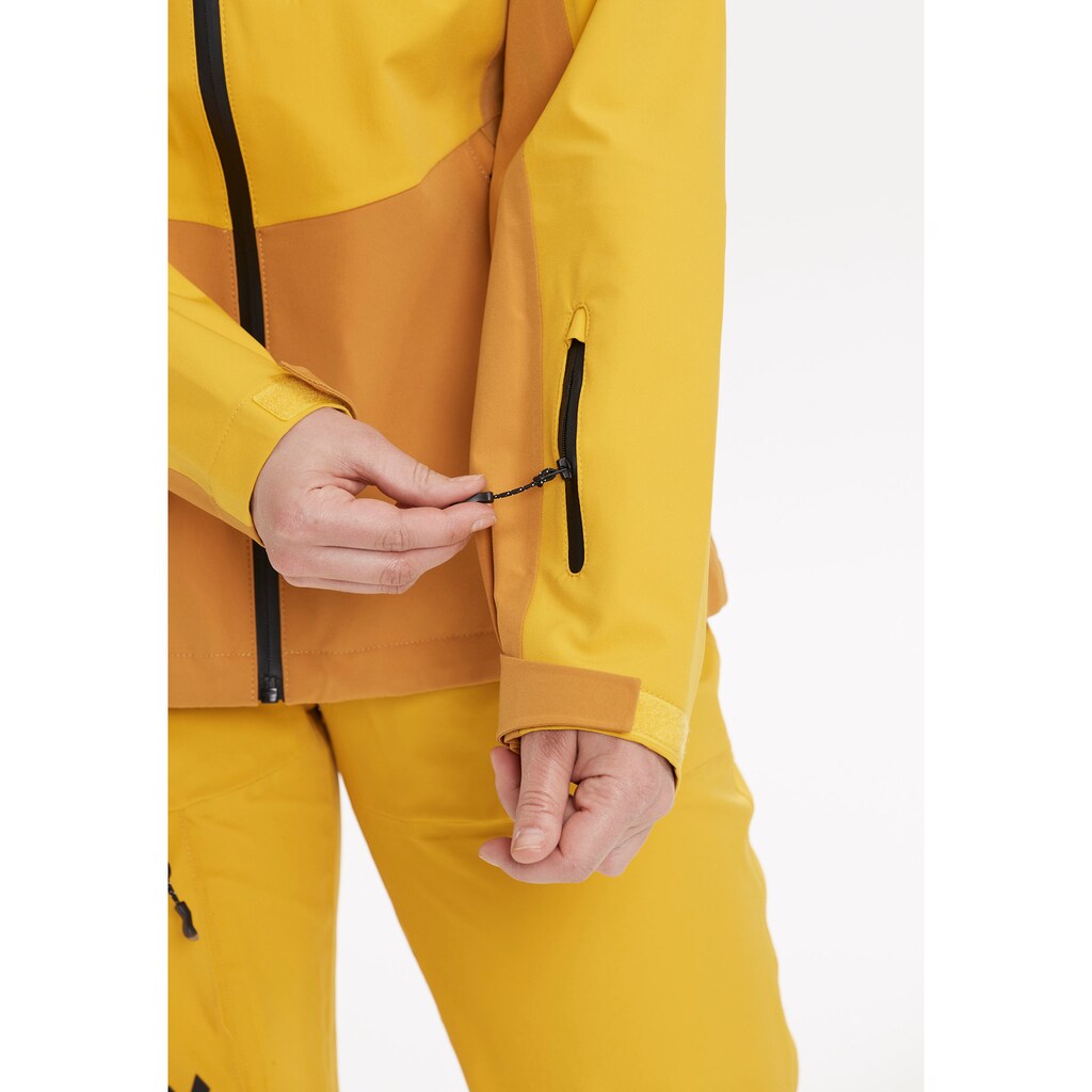 Damenmode Jacken & Mäntel WHISTLER Skijacke »Skylar«, im zweifarbigen Design goldfarben