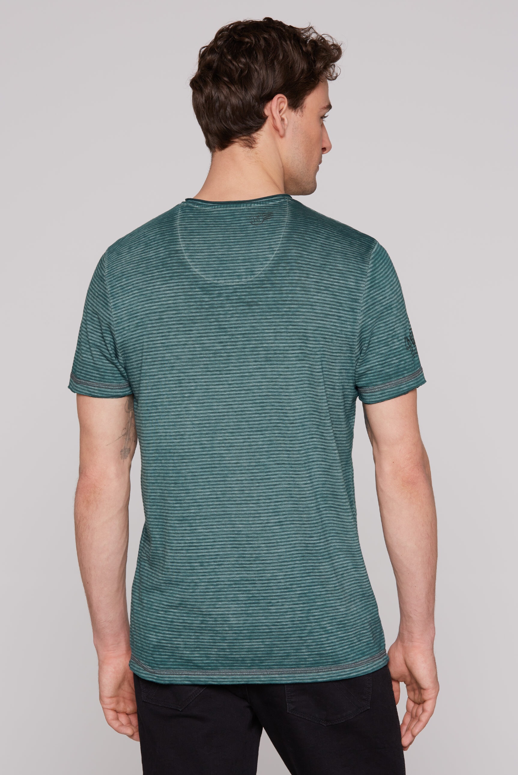 CAMP DAVID V-Shirt, mit Baumwolle