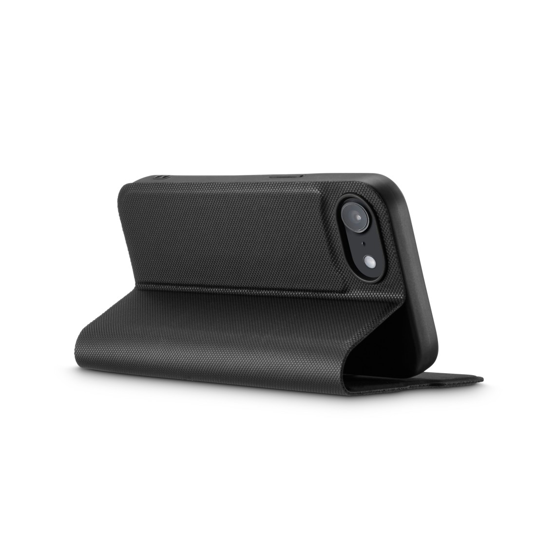 Hama Handyhülle »Handytasche "Daily Protect" für Apple iPhone 16e, Schwarz«, Apple iPhone 16e, Standfunktion