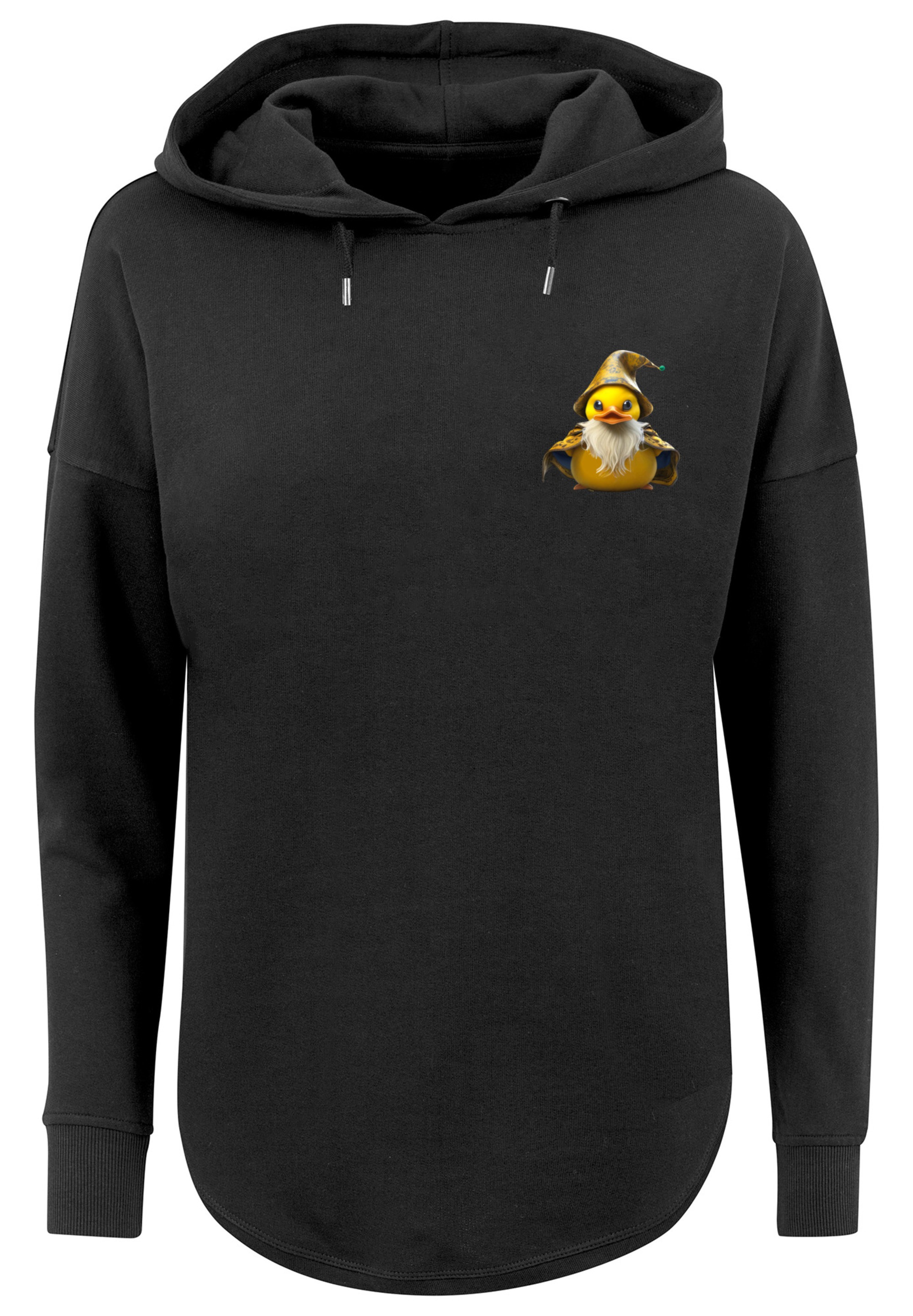 F4NT4STIC Kapuzenpullover »Rubber Duck Wizard OVERSIZE HOODIE«, Print