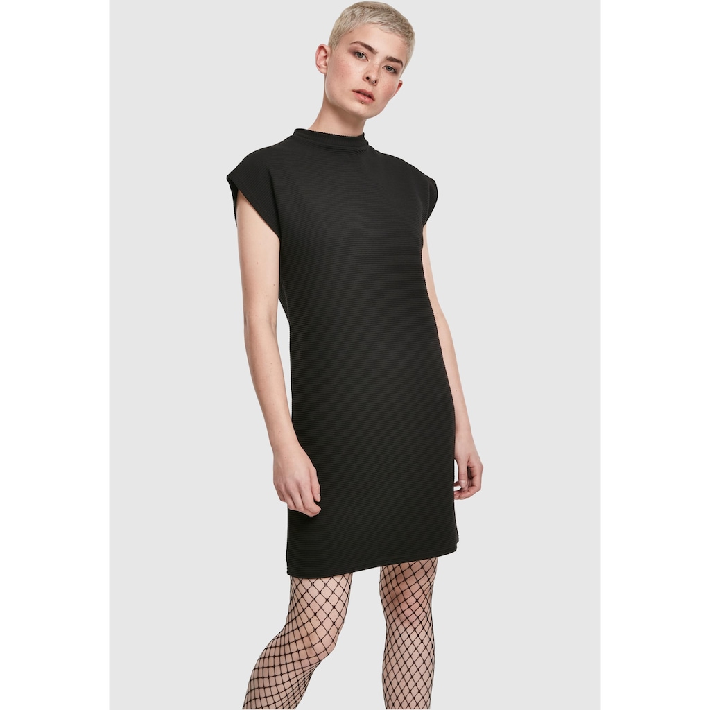 URBAN CLASSICS Shirtkleid »Urban Classics Damen Ladies Naps Terry Extended Shoulder Dress«, (1 tlg.)