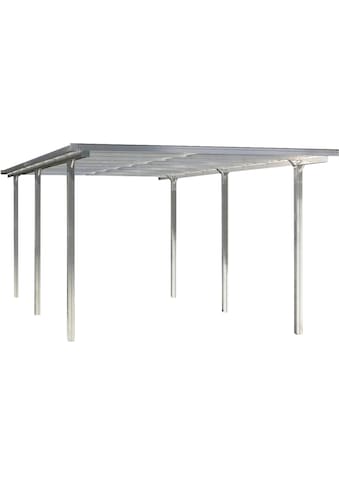 Einzelcarport »CPTA«, Aluminium, 270 cm, Alu natur
