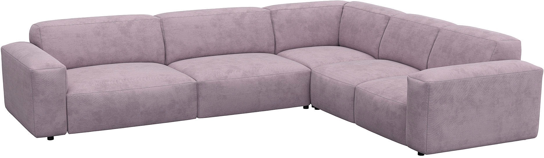 FLEXLUX Ecksofa "Lucera, super bequem durch hochwertigen Sitzaufbau mit Kal günstig online kaufen
