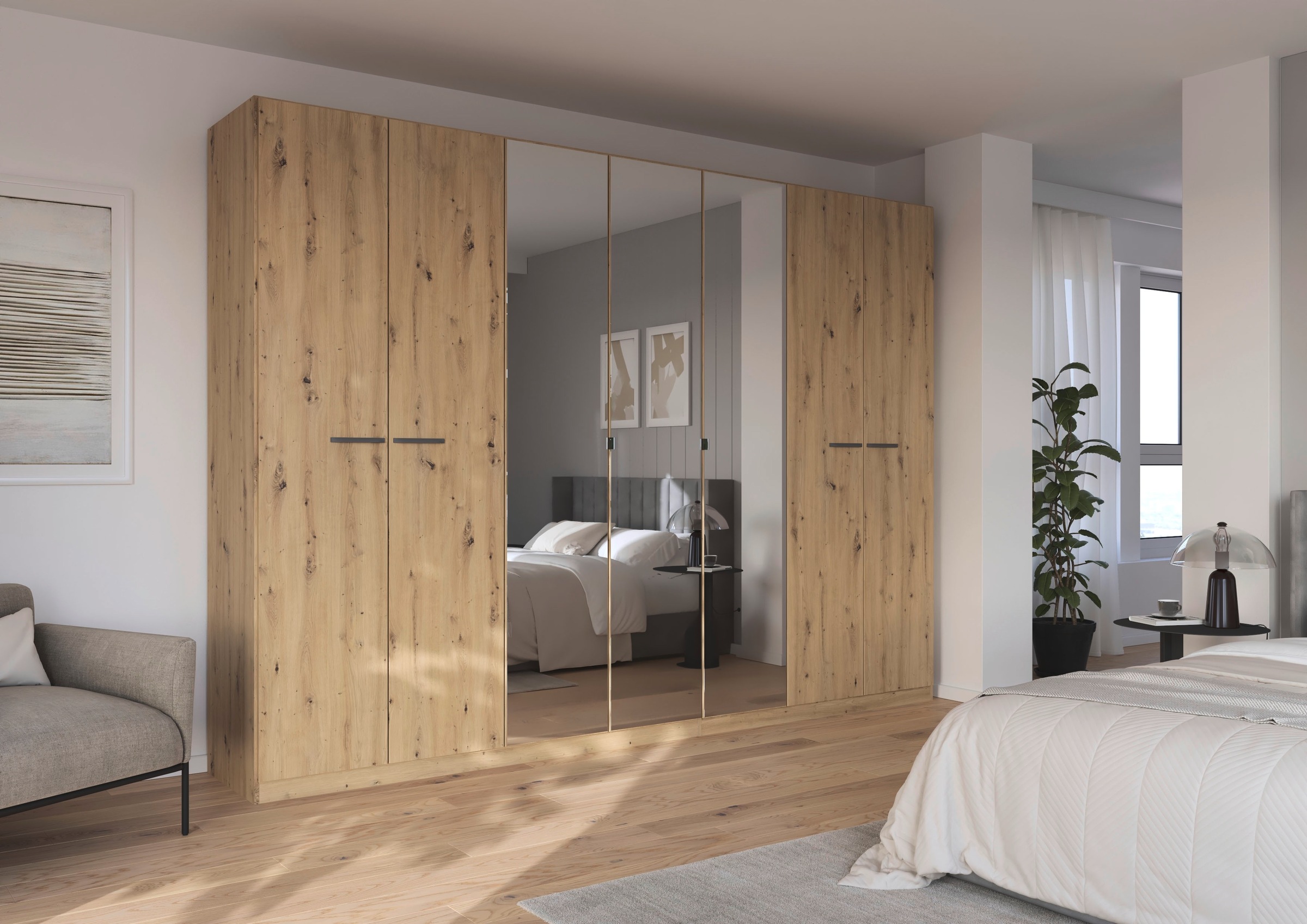 rauch Drehtürenschrank "Kleiderschrank Schrank Garderobe TOPSELLER OTELI in günstig online kaufen