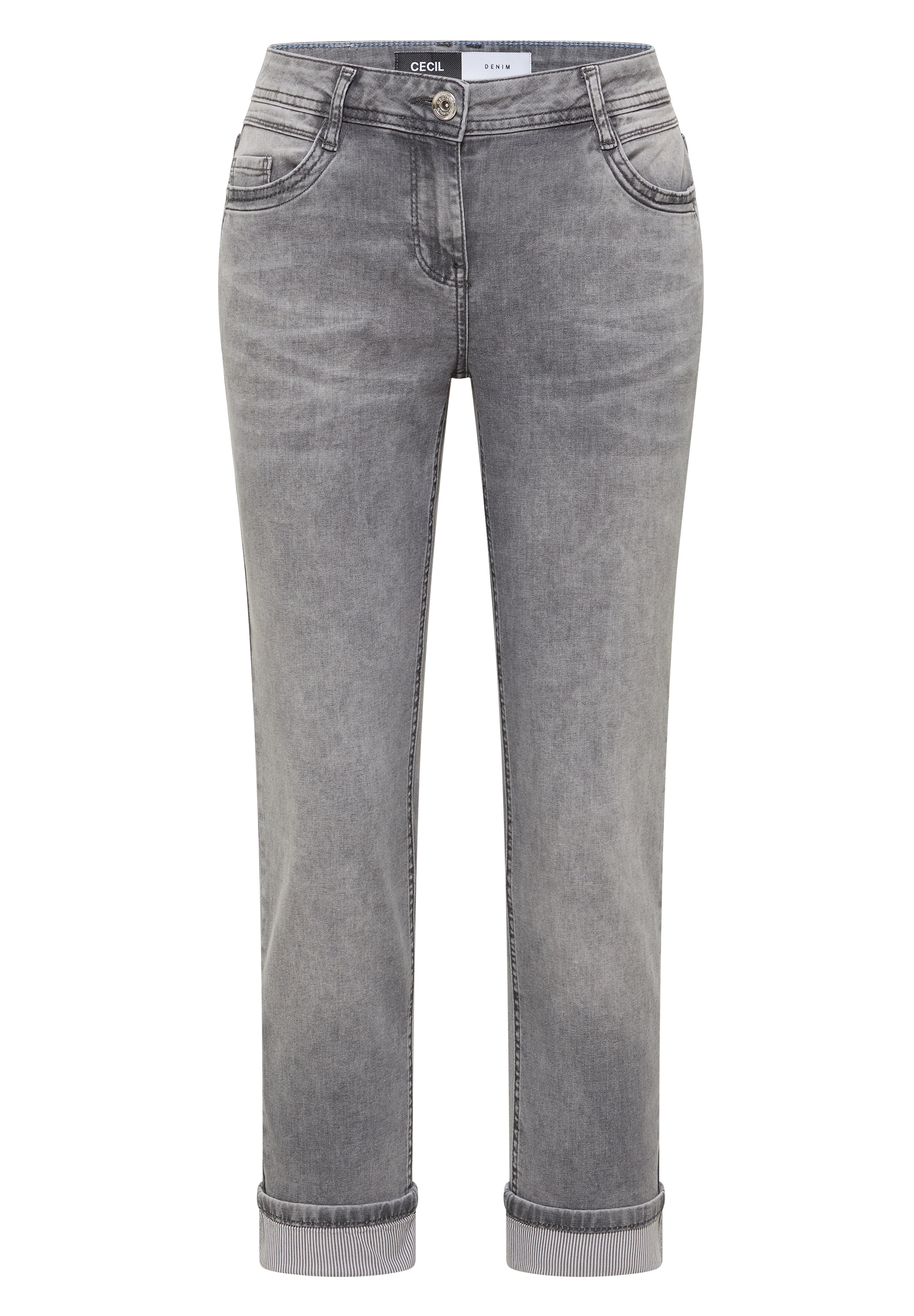 Cecil Comfort-fit-Jeans Middle Waist