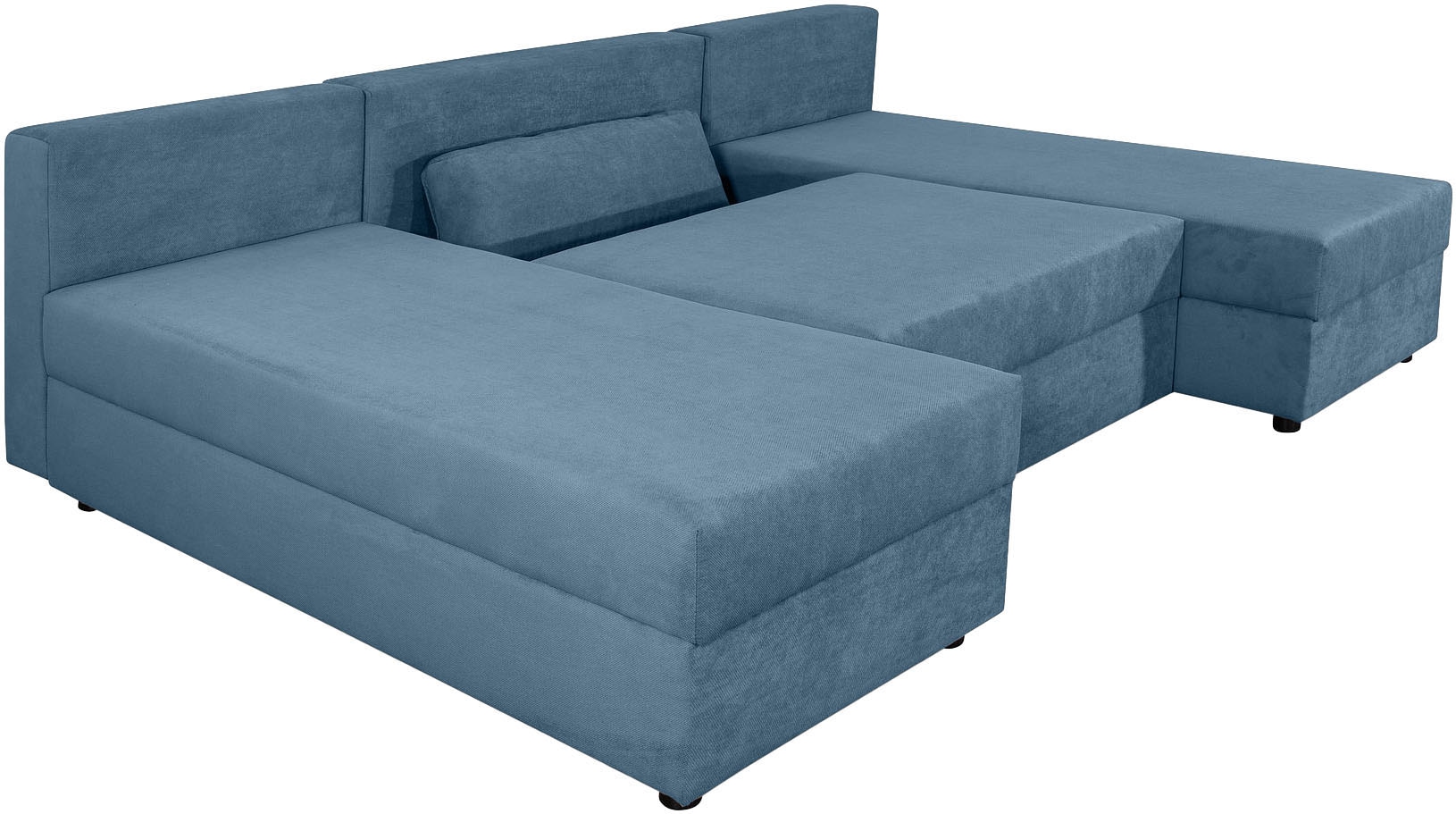 COLLECTION AB Wohnlandschaft »Pico U-Form«, Wohnlandschaft,2 X Ottomane,Polyätherschaum Polsterung