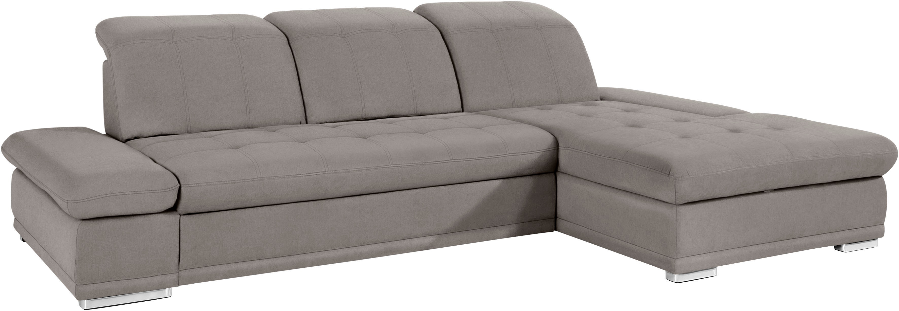 Thumbnail - COTTA Ecksofa "Holiday L-Form mit Sitztiefen-, Armteil- und Kopfteilverstellung", wahlweise mit Bettfunktion & Bettkaste...