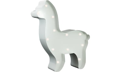 MARQUEE LIGHTS LED Dekolicht »Lama«, LED-Modul, 1 St., Warmweiß, Wandlampe, Tischlampe... kaufen