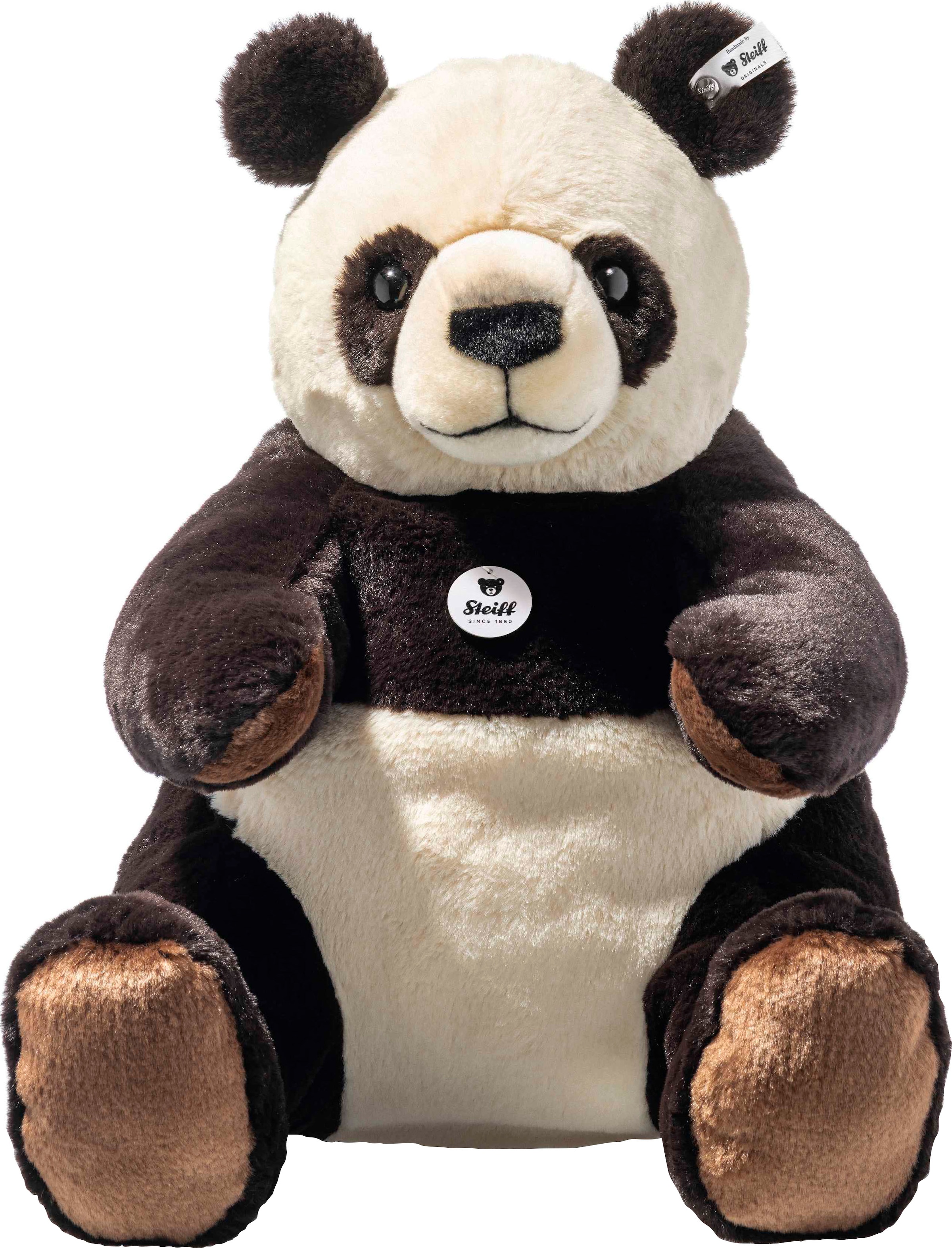 Kuscheltier »Teddies for tomorrow Pandi Großer Panda«, aus recycelten PET Flaschen