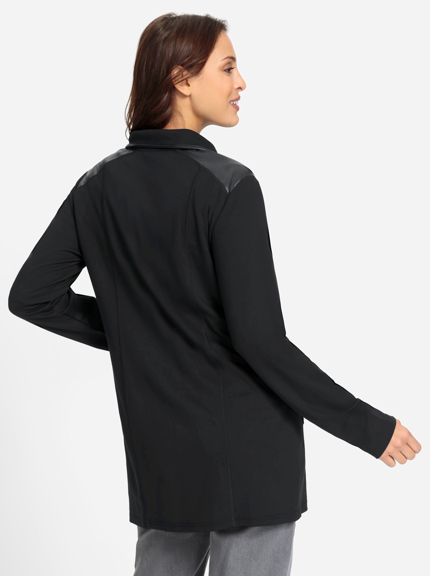 Inspirationen Shirtjacke »Sweatshirtjacke«, (1 tlg.)