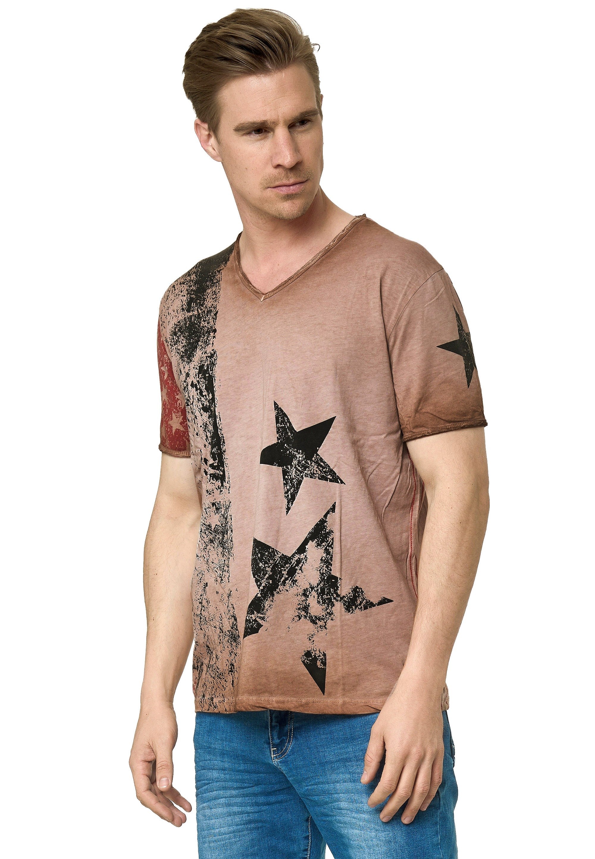 Rusty Neal T-Shirt, im verwaschenen Look günstig online kaufen