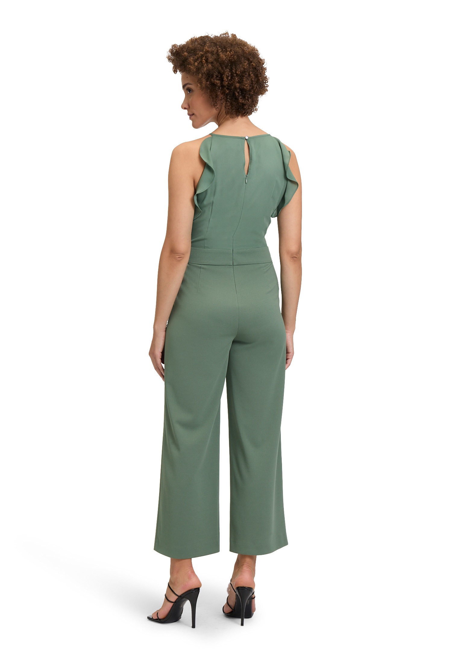 Vera Mont Overall »Vera Mont Jumpsuit mit Volant«, (1 tlg.), Bindeband