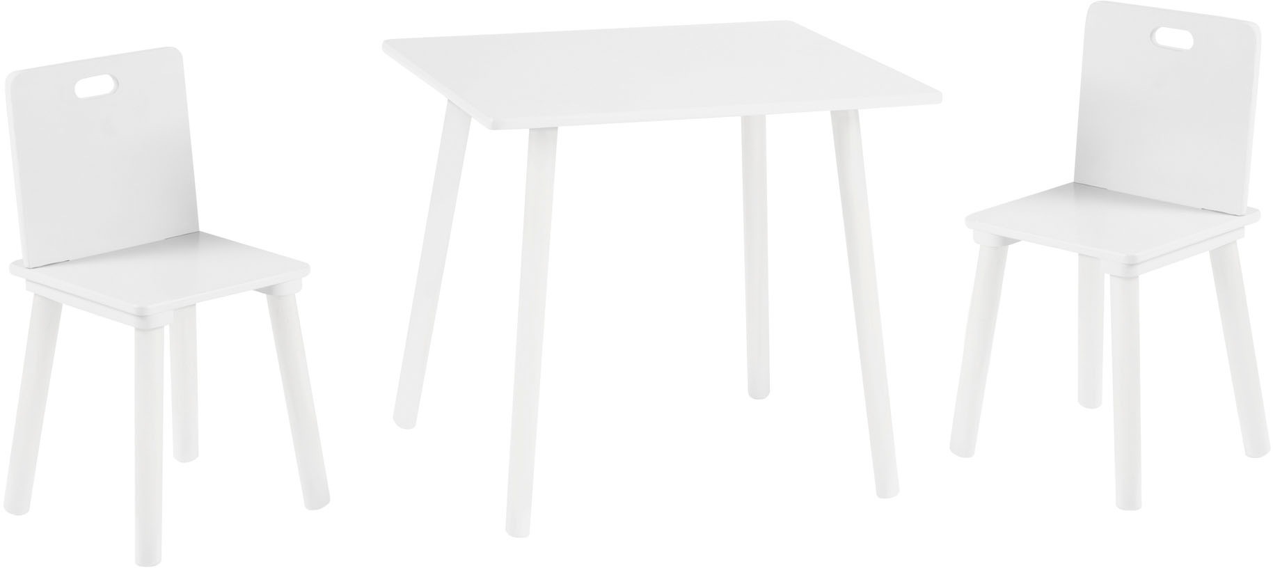 ROBA Kinder Kindersitzgruppe, weiß, MDF, Sitzmöbel-Sets