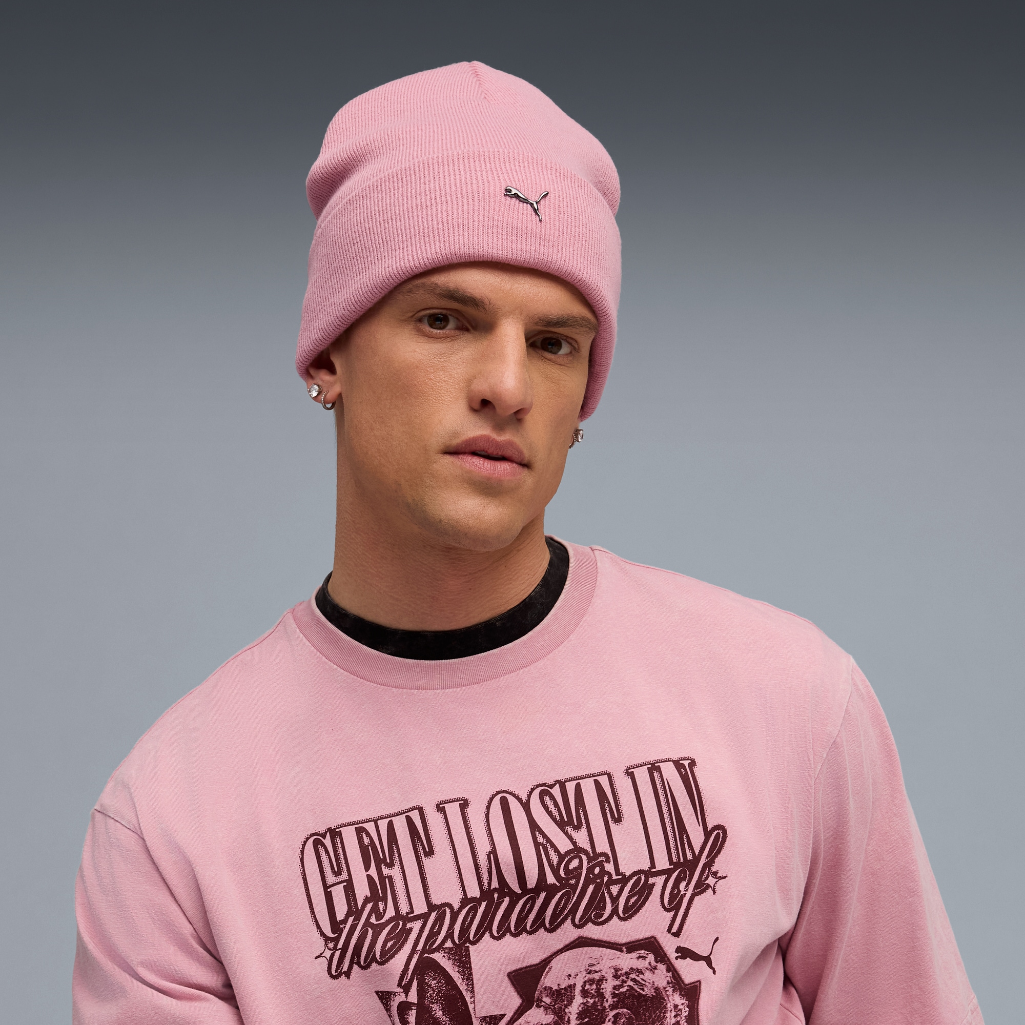 PUMA Beanie »METAL CAT HIGH CROWN BEANIE«