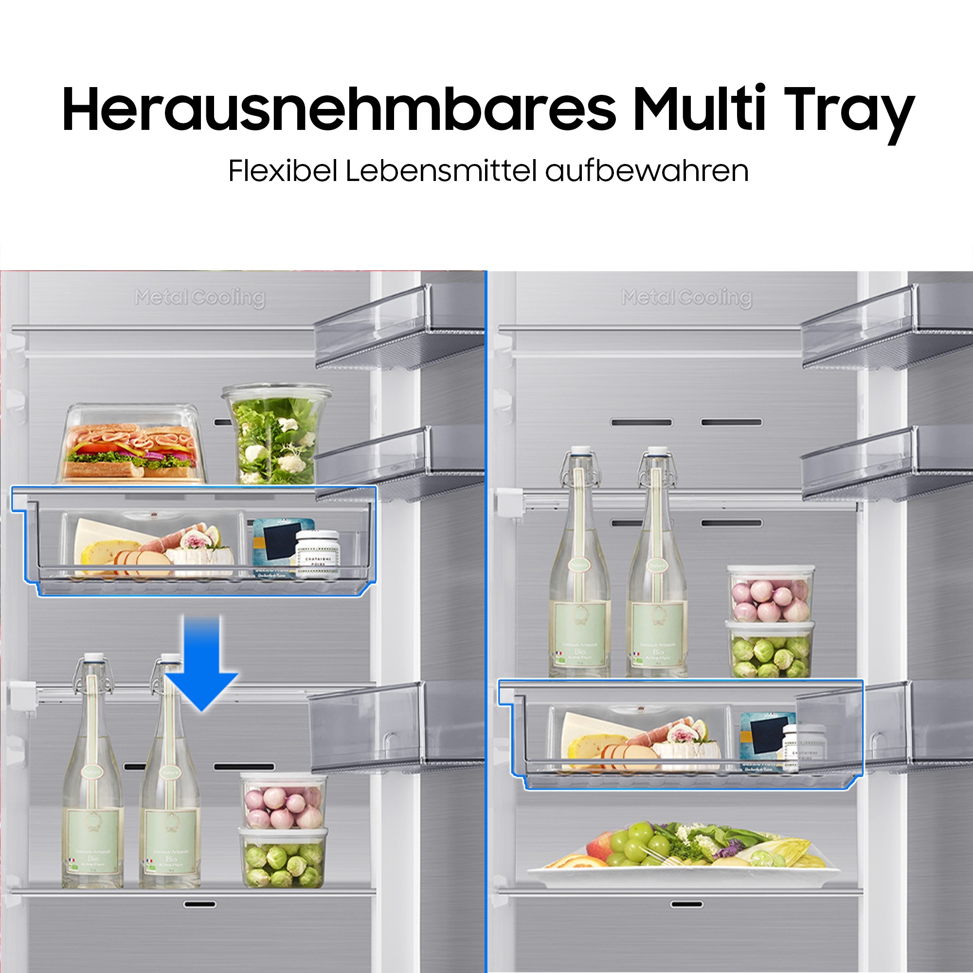 Samsung Kühlschrank »RR70H39FDTEF« 185,8 cm hoch 59,5 cm breit
