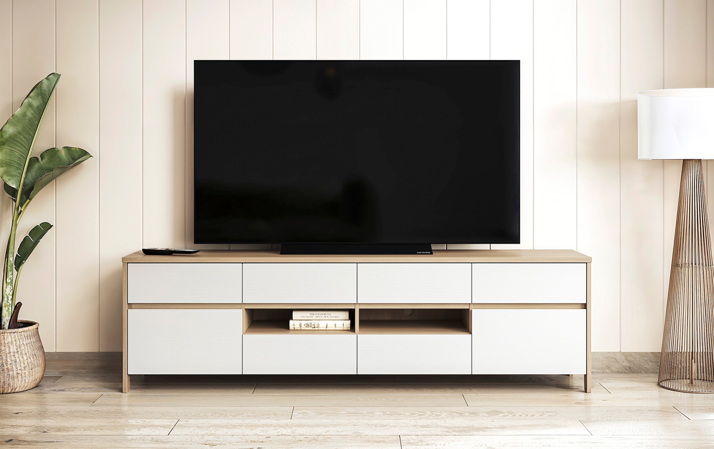 Home affaire TV-Schrank "Stranda, moderner TV-Unterschrank, Kommode im Scan günstig online kaufen