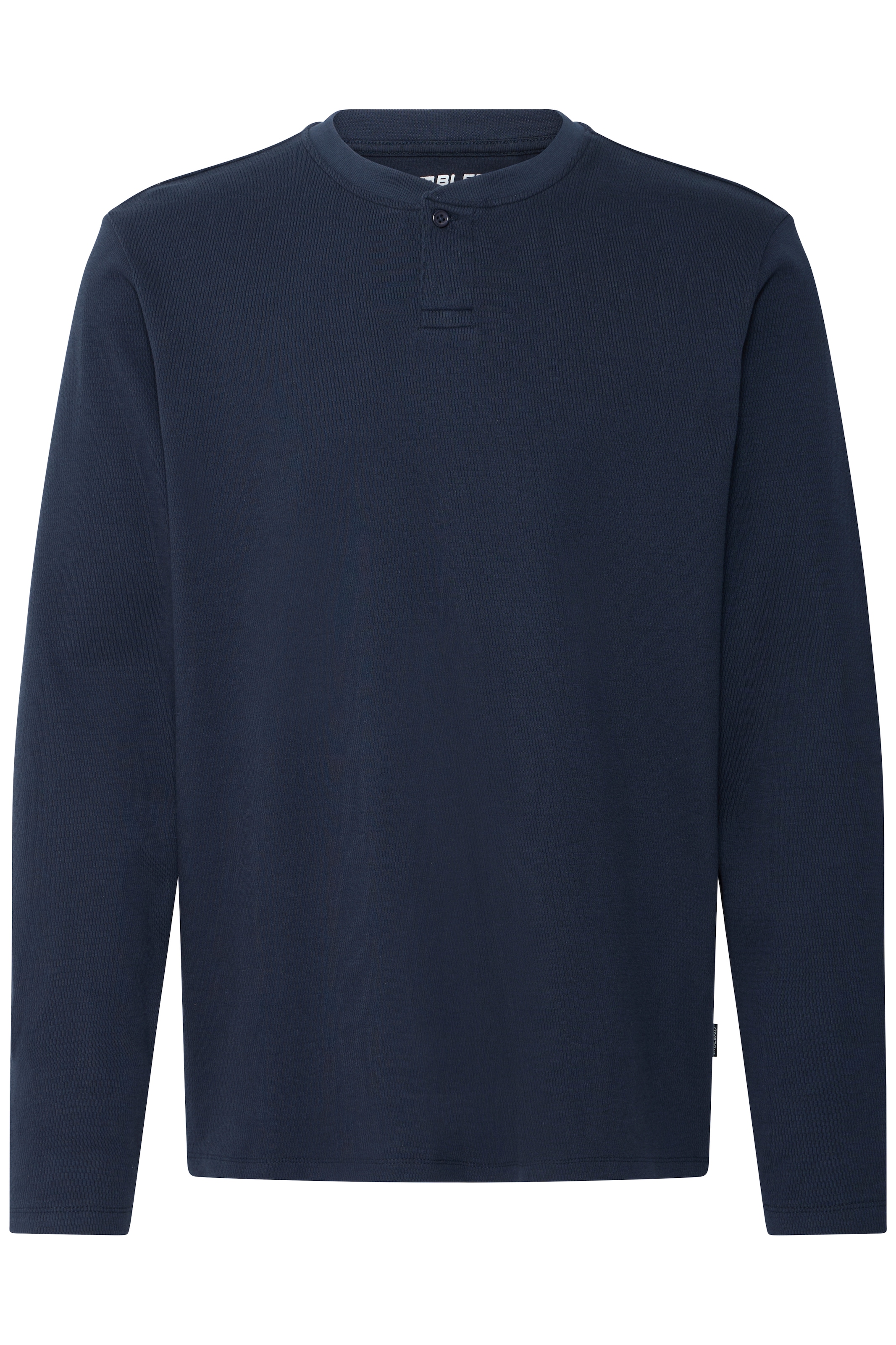 Blend Langarmshirt »BHLEWIS L/S STRUCTURE GD TEE« Baumwollmischung, regular fit