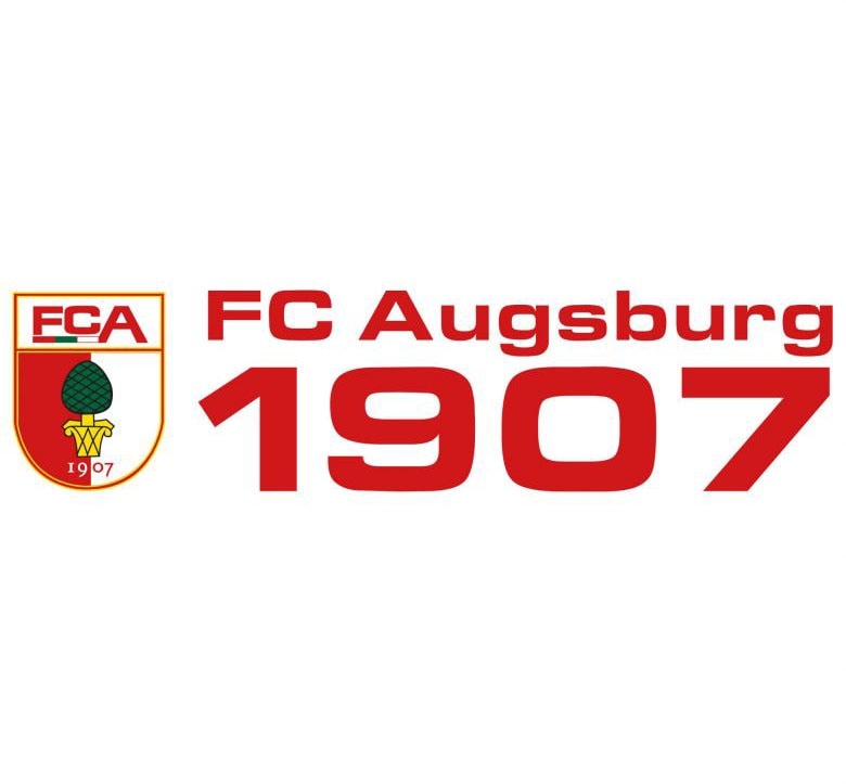Wandtattoo »Fußball FC Augsburg 1907«, (1 St.), selbstklebend, entfernbar