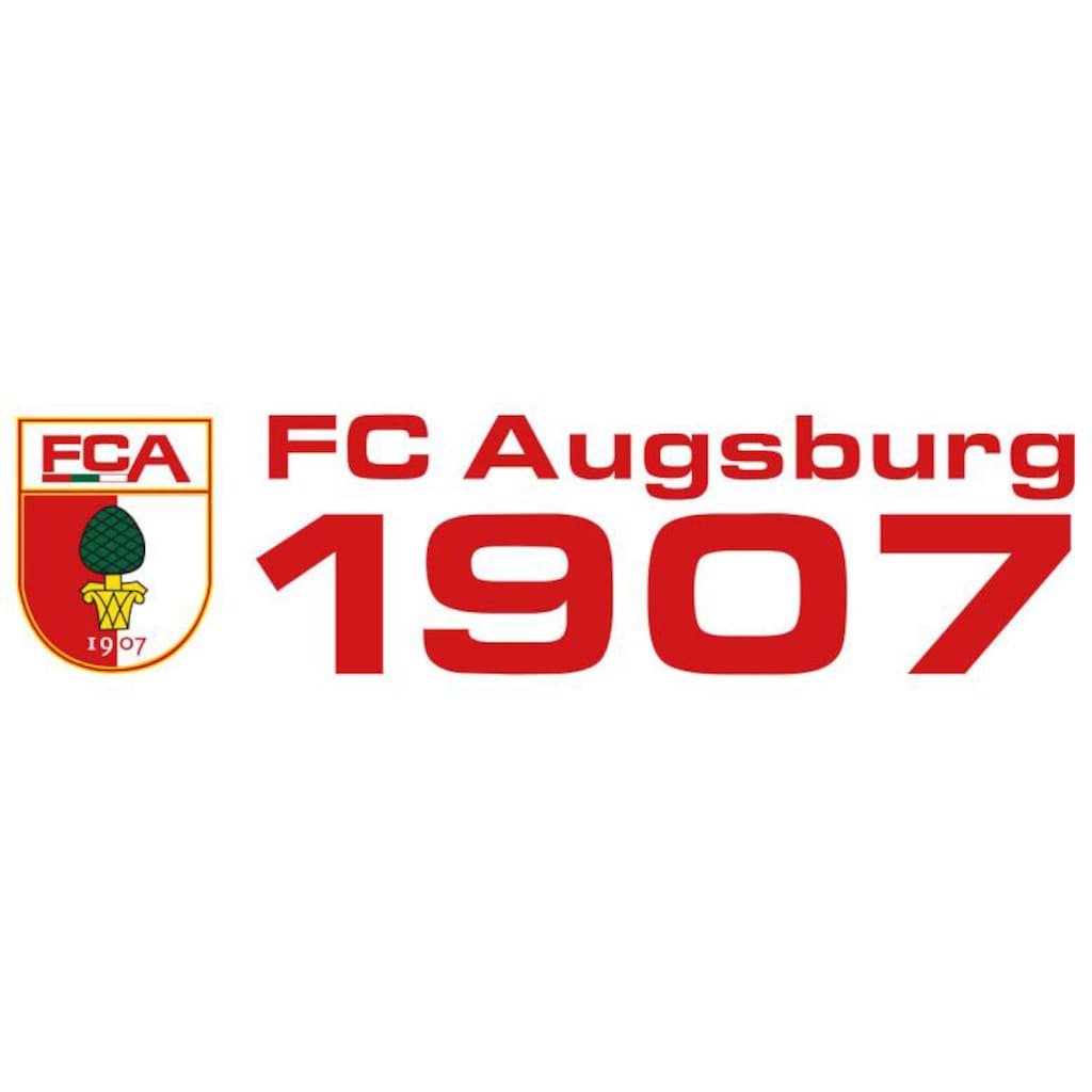 Wall-Art Wandtattoo »Fußball FC Augsburg 1907«, (1 St.), selbstklebend, entfernbar