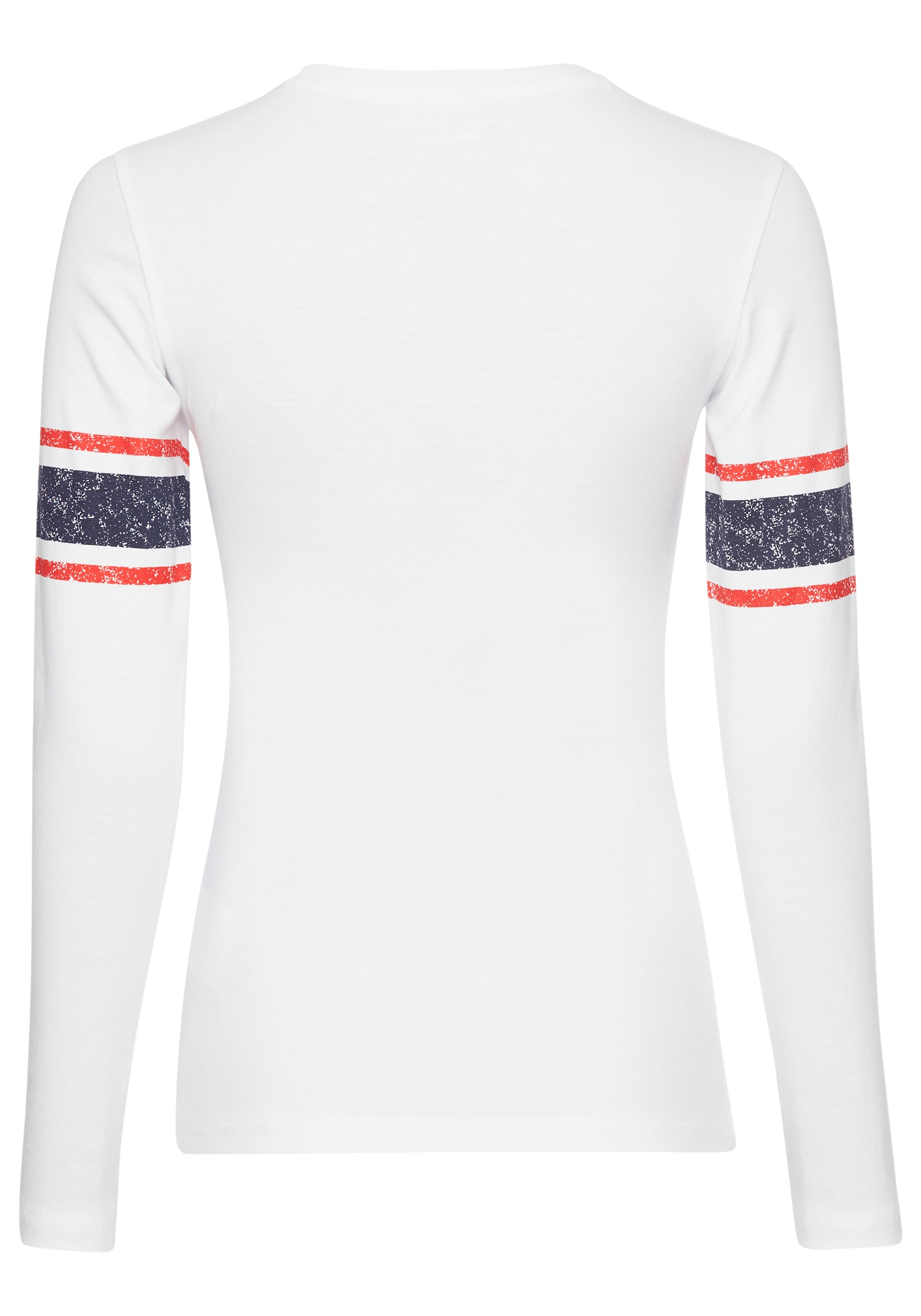 KangaROOS Langarmshirt, im sportiven Look