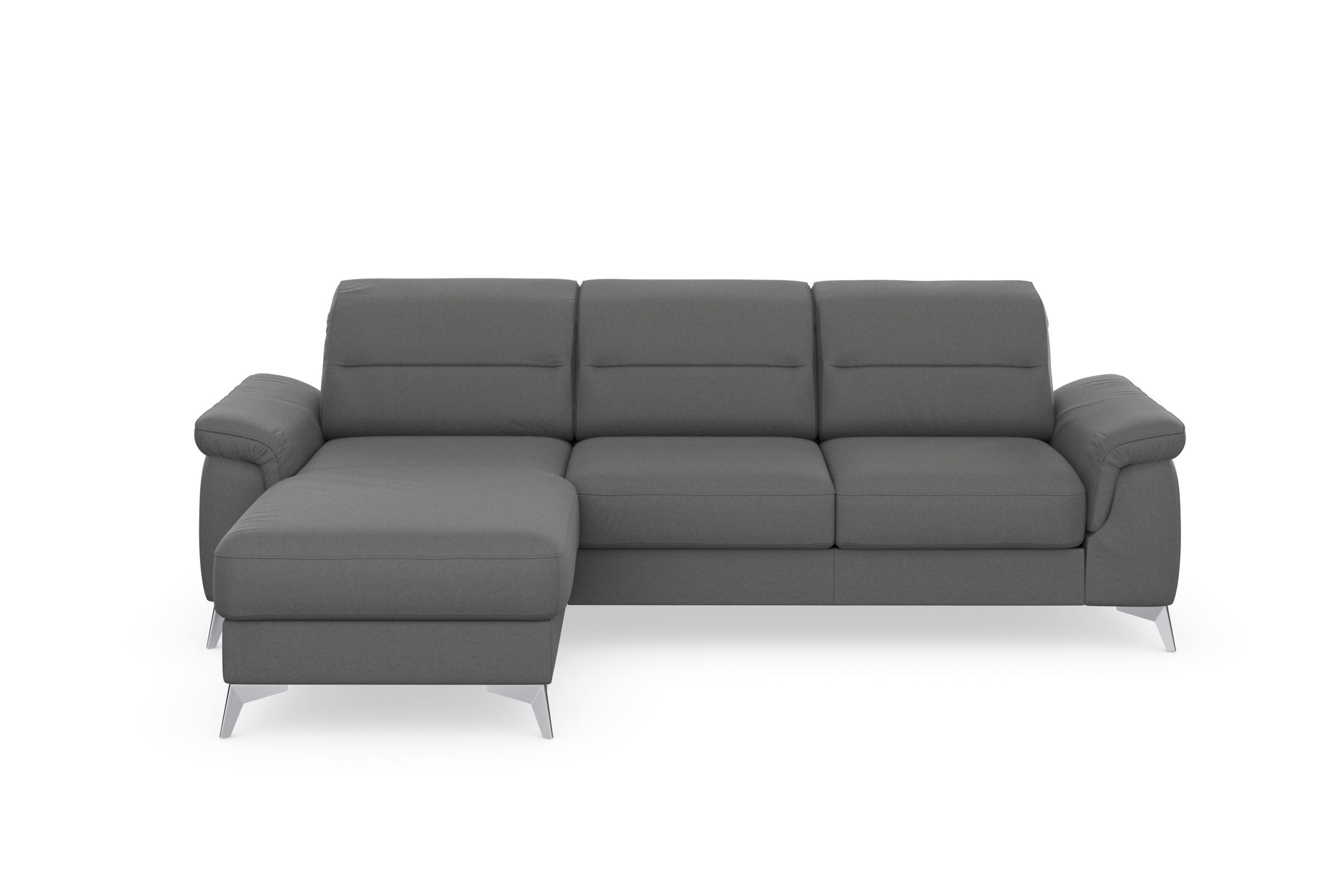 sit&more Ecksofa "Sinatra L-Form" mit Recamiere, optinal mit Kopfteilverste günstig online kaufen