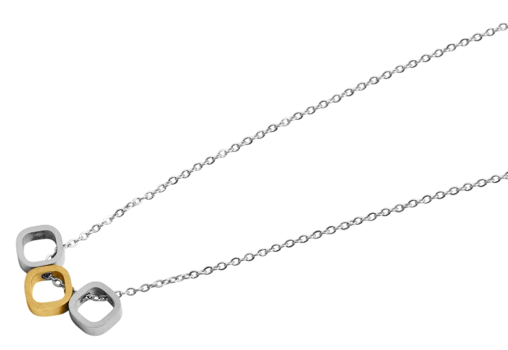 Adelia´s Kette ohne Anhänger »Damen Halskette – Ankerkette aus Edelstahl 43 cm« Ideal als Geschenk – dezent und elegant