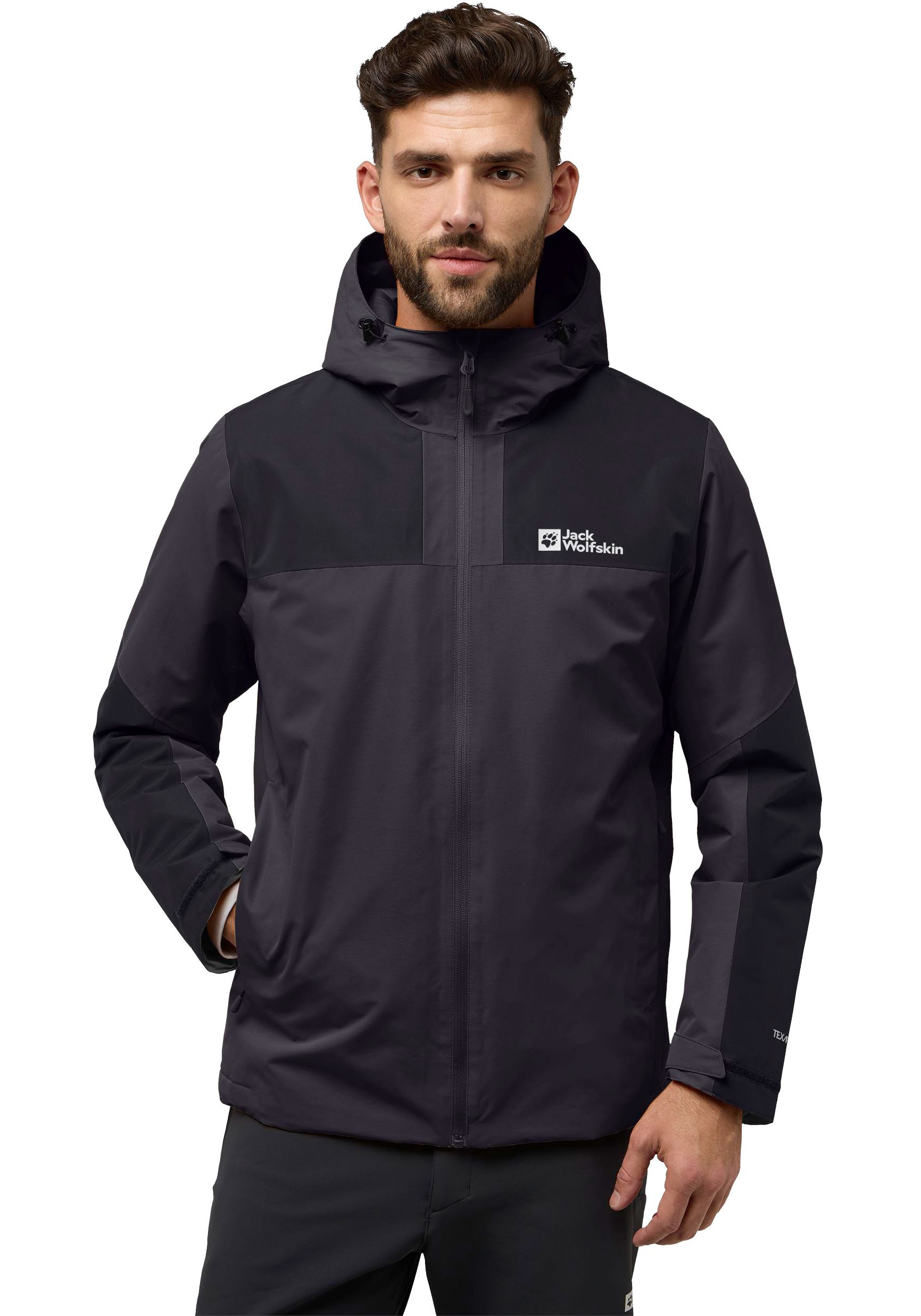 Jack Wolfskin Funktionsjacke "JASPER" mit Kapuze Wärmend, winddicht, wasser günstig online kaufen