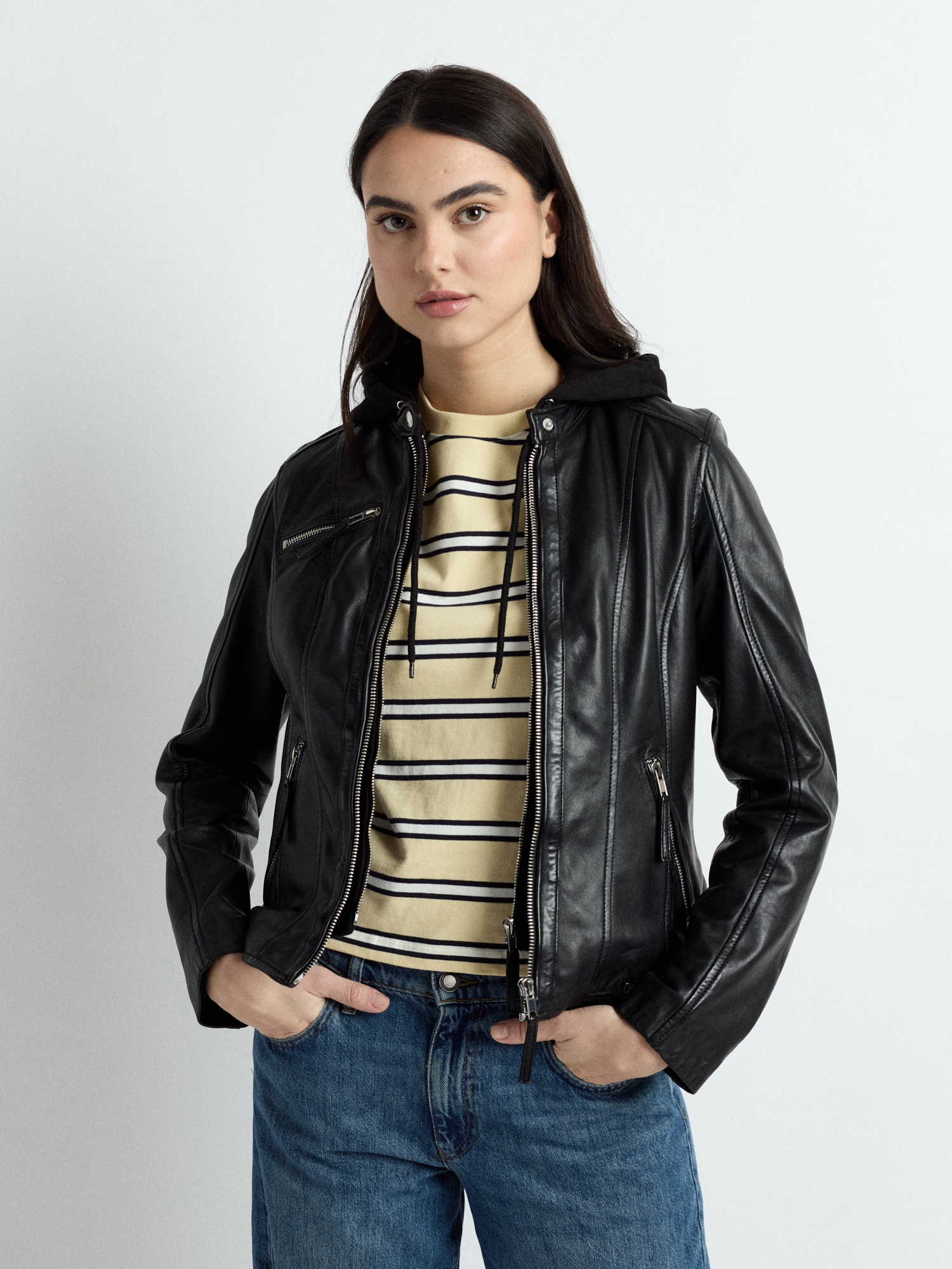 MUSTANG Lederjacke "31019269" günstig online kaufen