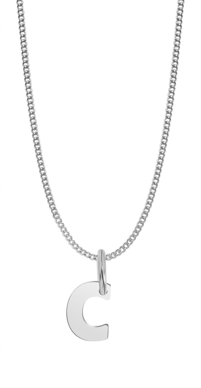 Adelia's Letter Pendant Silver 925 Sterling Silver 2