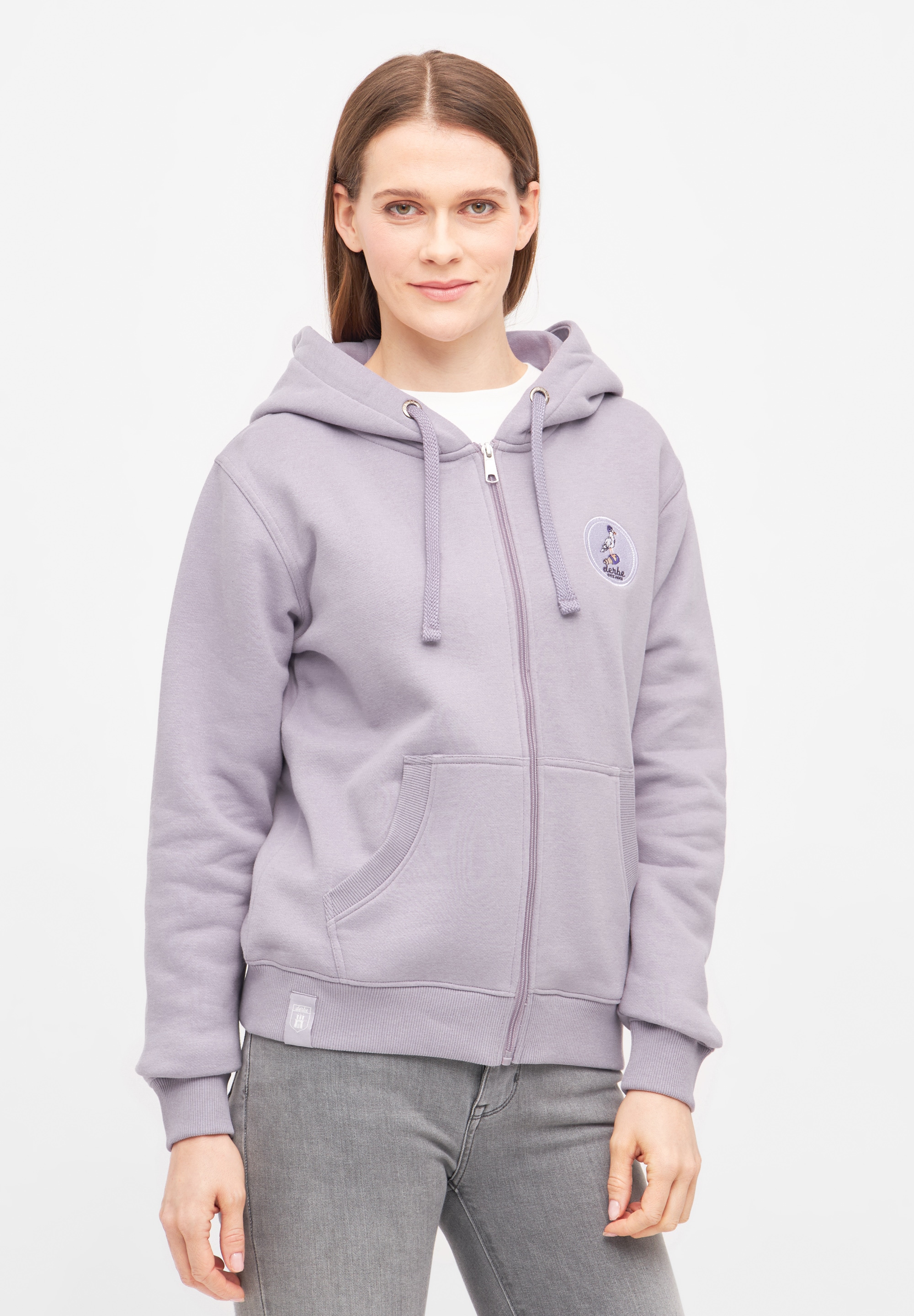 Derbe Sweatjacke "Sturmmöwin", Reißverschluss, Nachhaltig, Organic Cotton, Gots