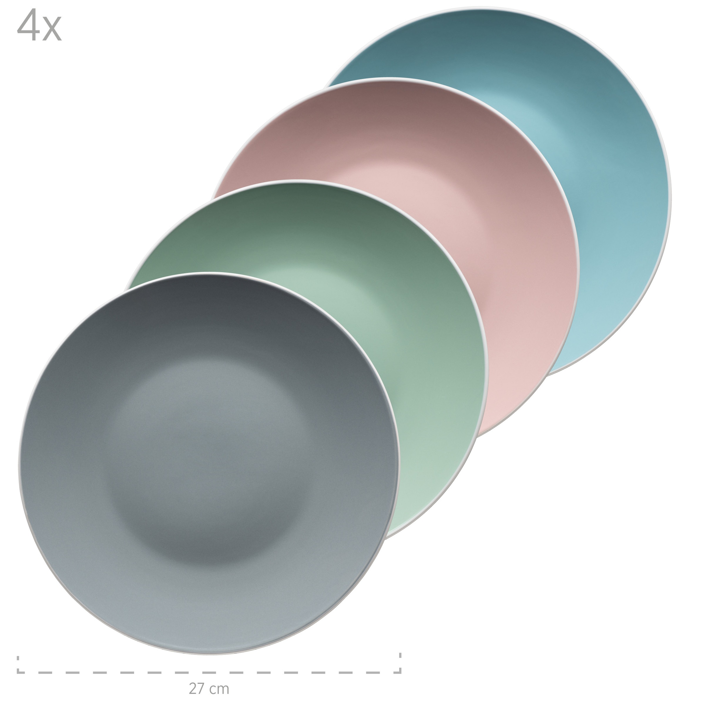 MÄSER Kombiservice »ELISSA II, Geschirr-Set, Steinzeug«