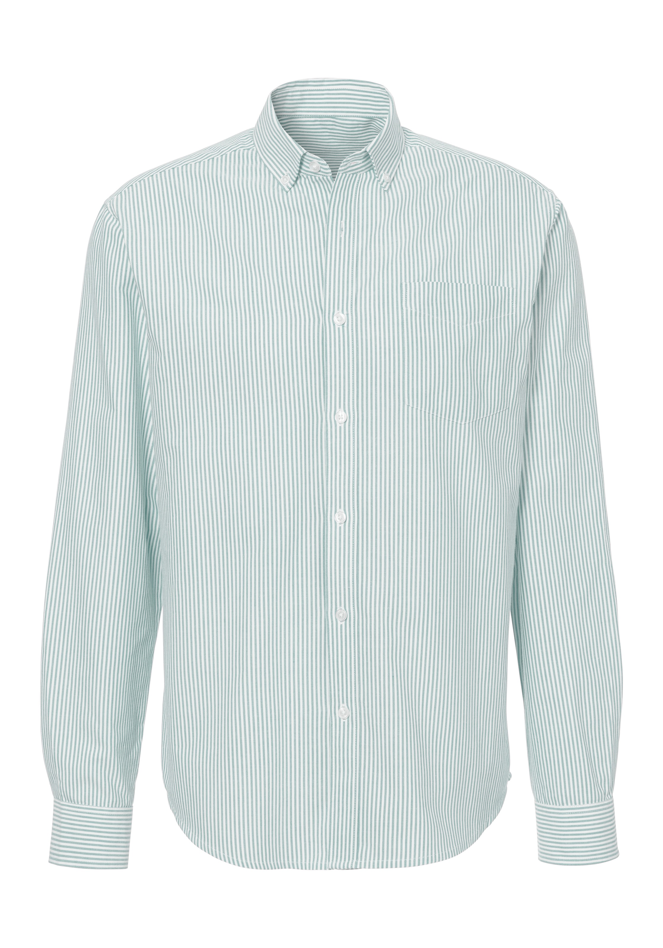 H.I.S Langarmhemd "Regular-fit" Oxfordhemd langarm mit Button-down-Kragen a günstig online kaufen