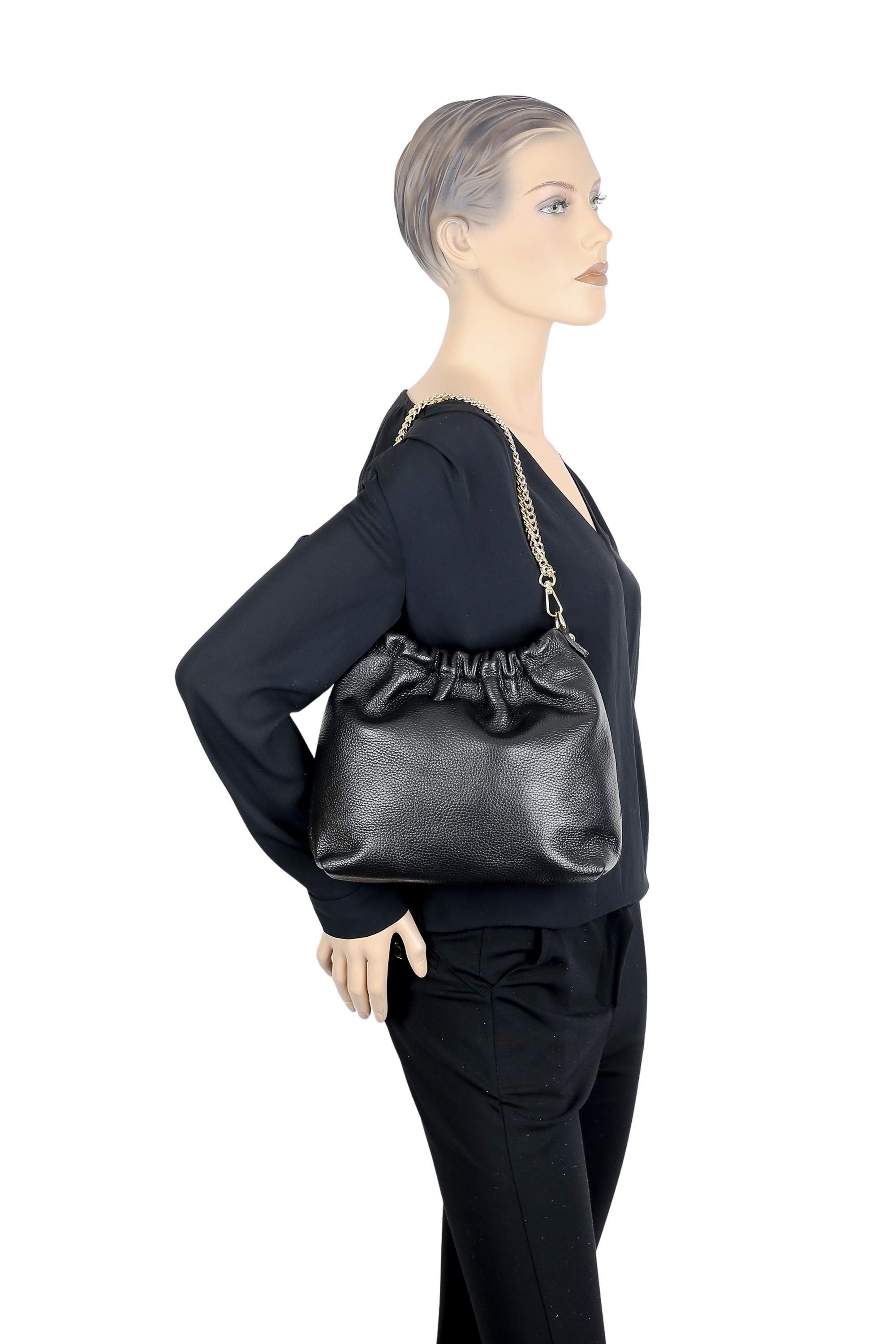 COLLEZIONE ALESSANDRO Umhängetasche »Chicca«, aus echtem Leder, Umhängebeutel