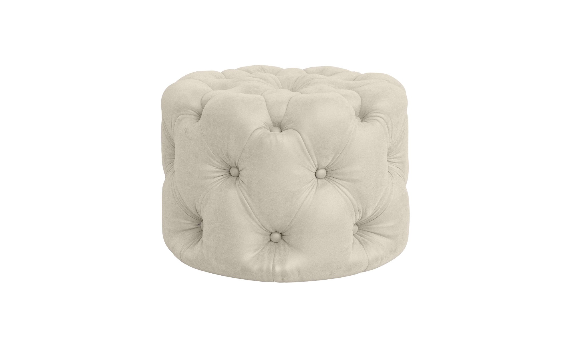 Home affaire Hocker "FOLLINA" Polsterhocker mit klassischer Chesterfield-Kn günstig online kaufen