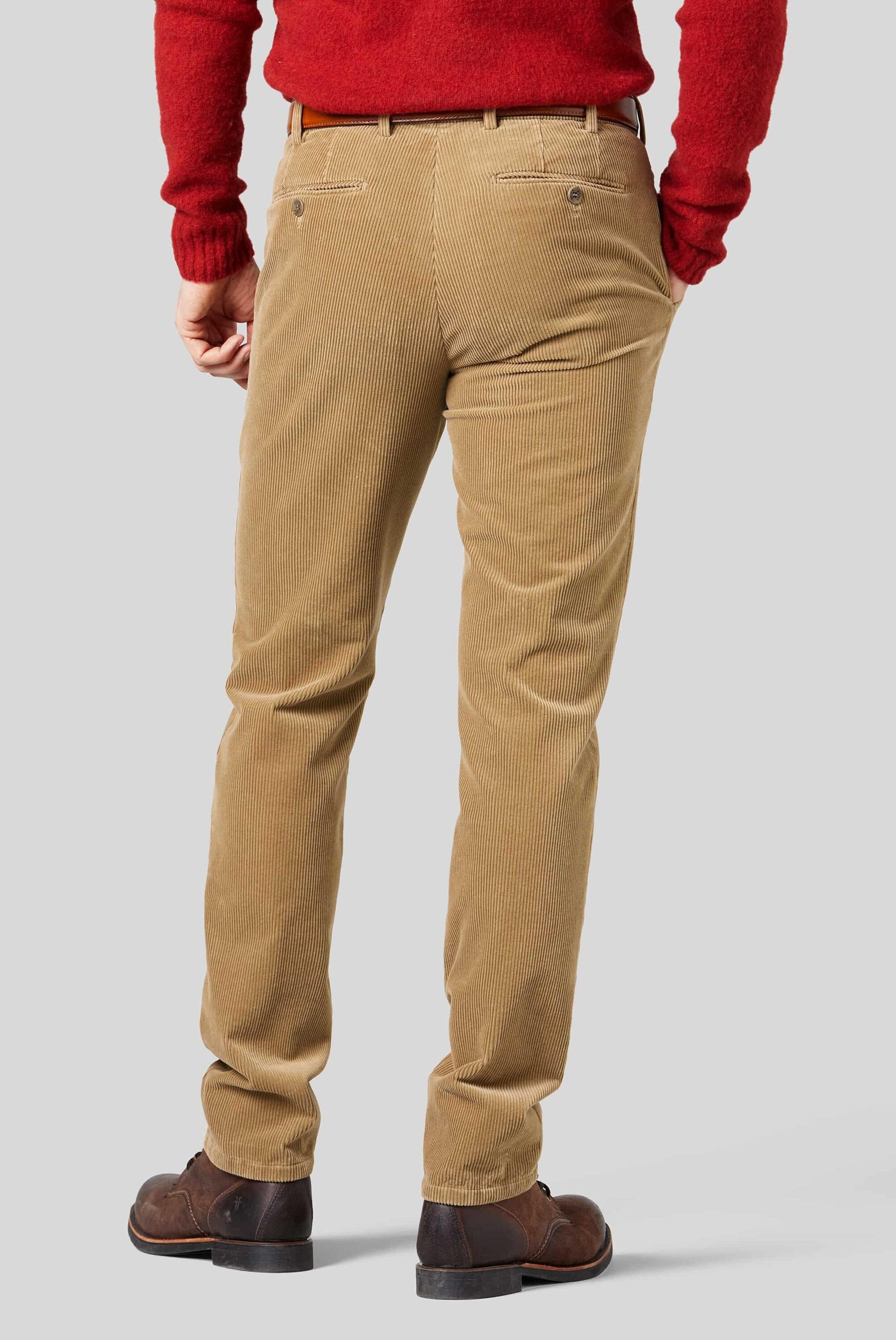 MEYER Chinos »Bonn«, Cordhose mit Stretch-Dehnbund