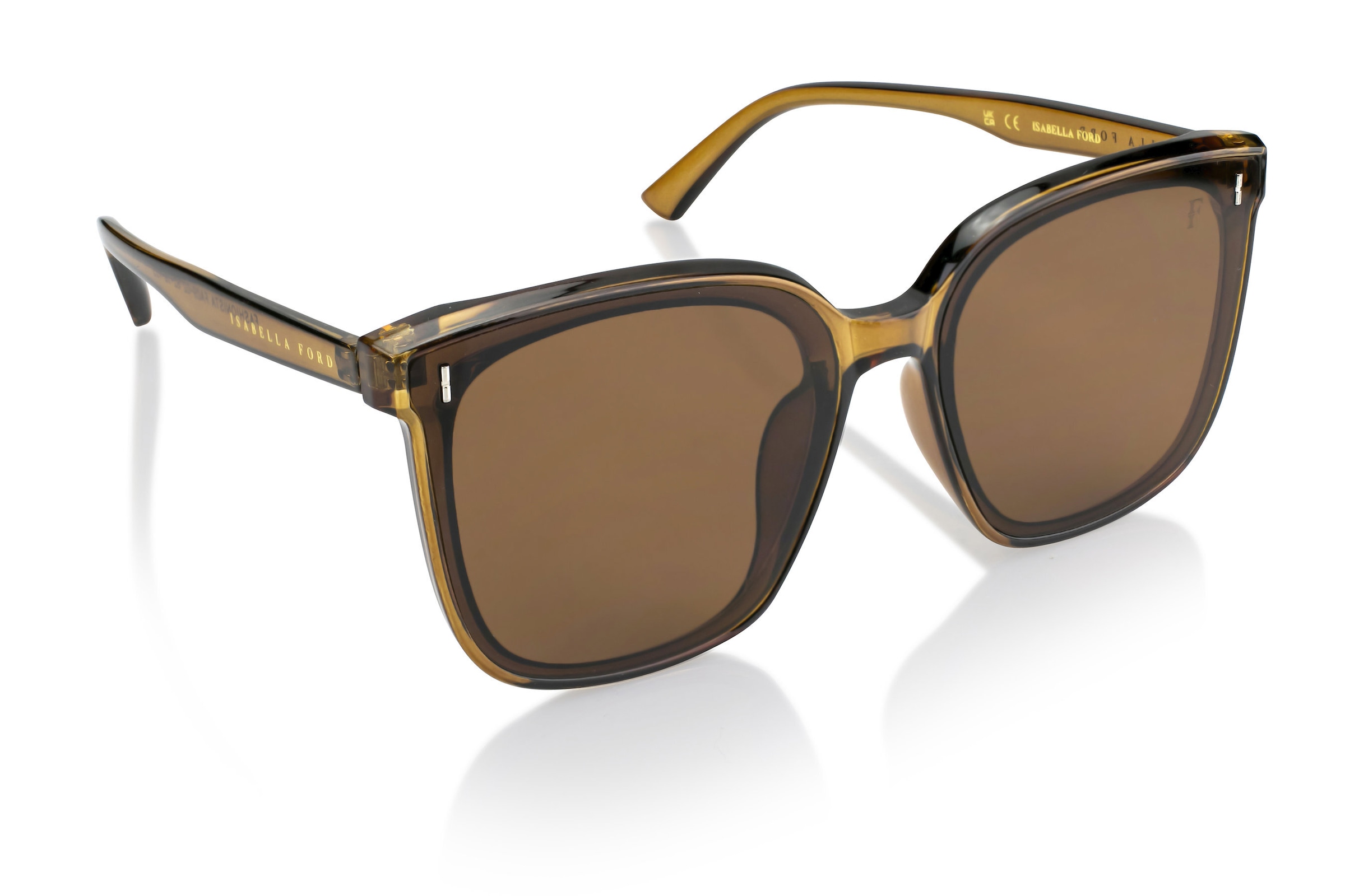 ISABELLA FORD Sonnenbrille »FA09-02« Glass 0.74MM Polarized Lens UV400，CAT3.0