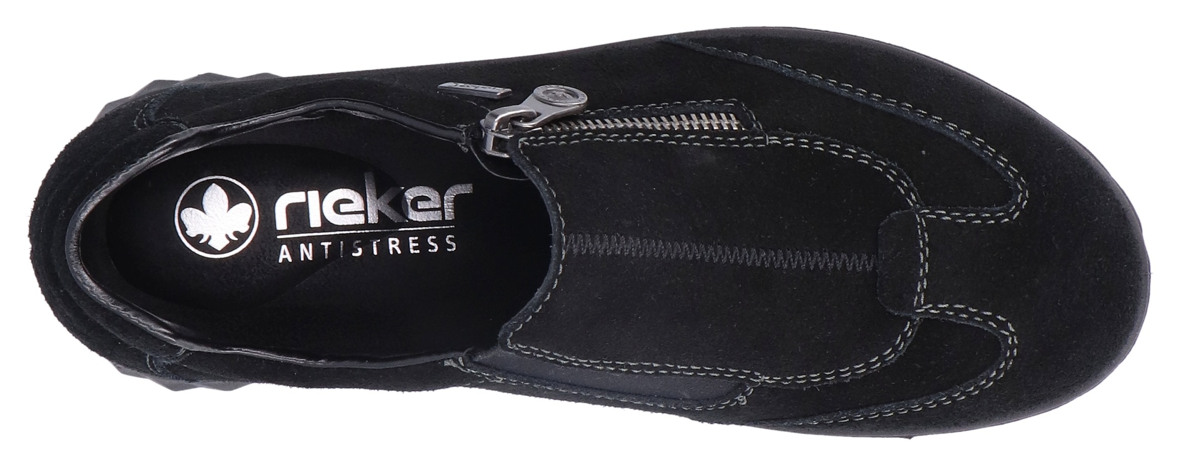 Rieker Slip-On Sneaker, Freizeitschuh, Halbschuh, Outdoorschuh mit riekerTEX-Membran