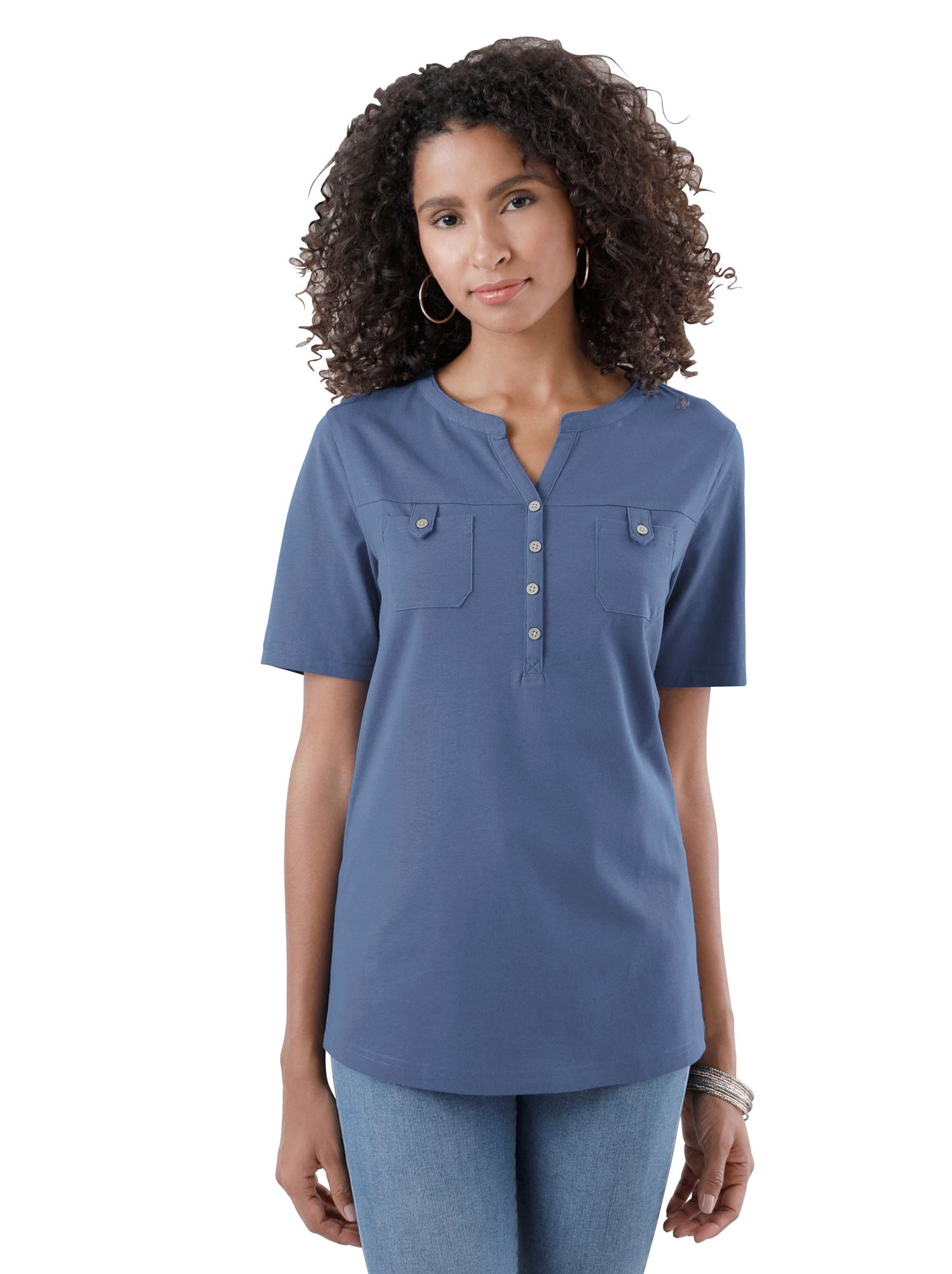 Classic Basics Kurzarmshirt »Shirt« (1 tlg.)